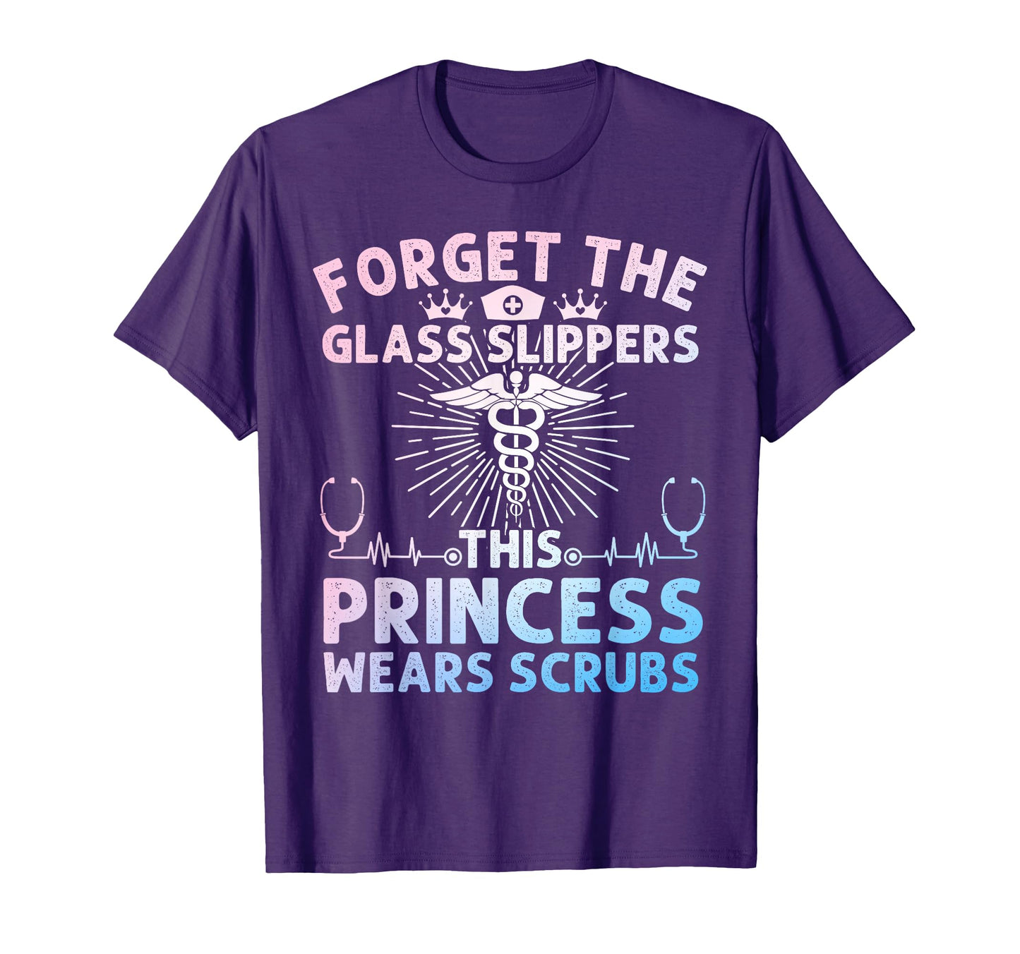 Funny Princess Nurse Nursing Nurse T-Shirt - Aesthetic Graphic Men Women - T-Shirt, Sweatshirt, Hoodie