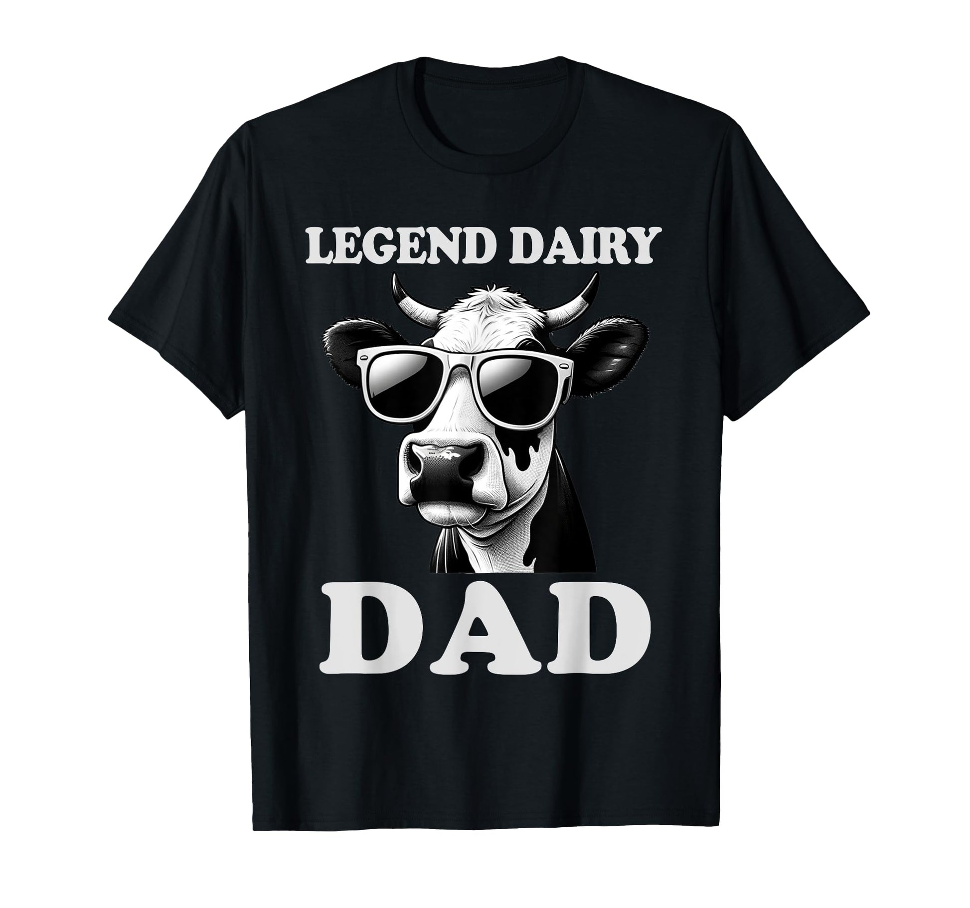 Legen Dairy Dad Cow Farmer Fathers Day T-Shirt - Trendy Graphic Men Women - T-Shirt, Sweatshirt, Hoodie