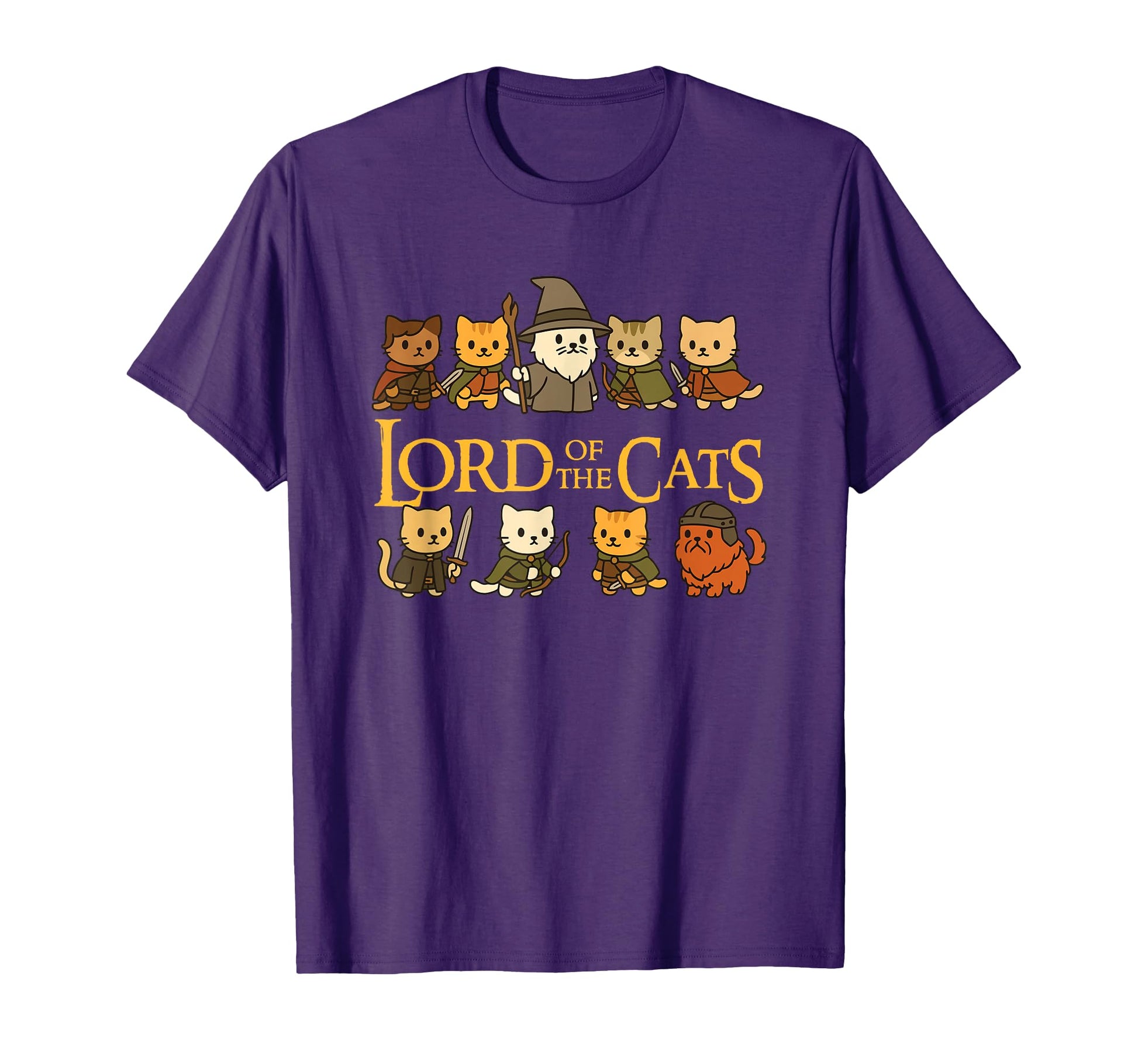 Lord Cats Cat Lover Kitten Owner Kitty T-Shirt - Novelty Apparel for Adults - T-Shirt, Sweatshirt, Hoodie