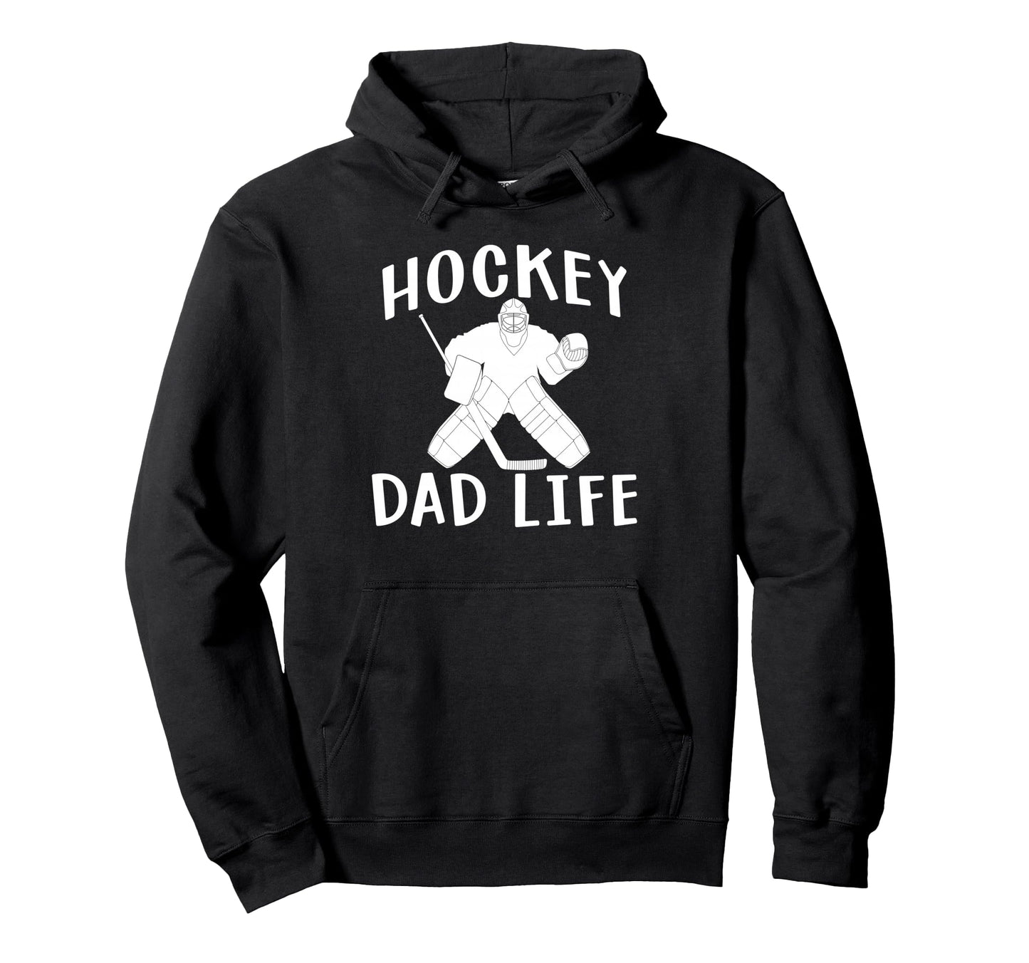 Hockey Dad Life Game Day Sports Dad Hoodie - Custom Art Print Unisex - T-Shirt, Sweatshirt, Hoodie