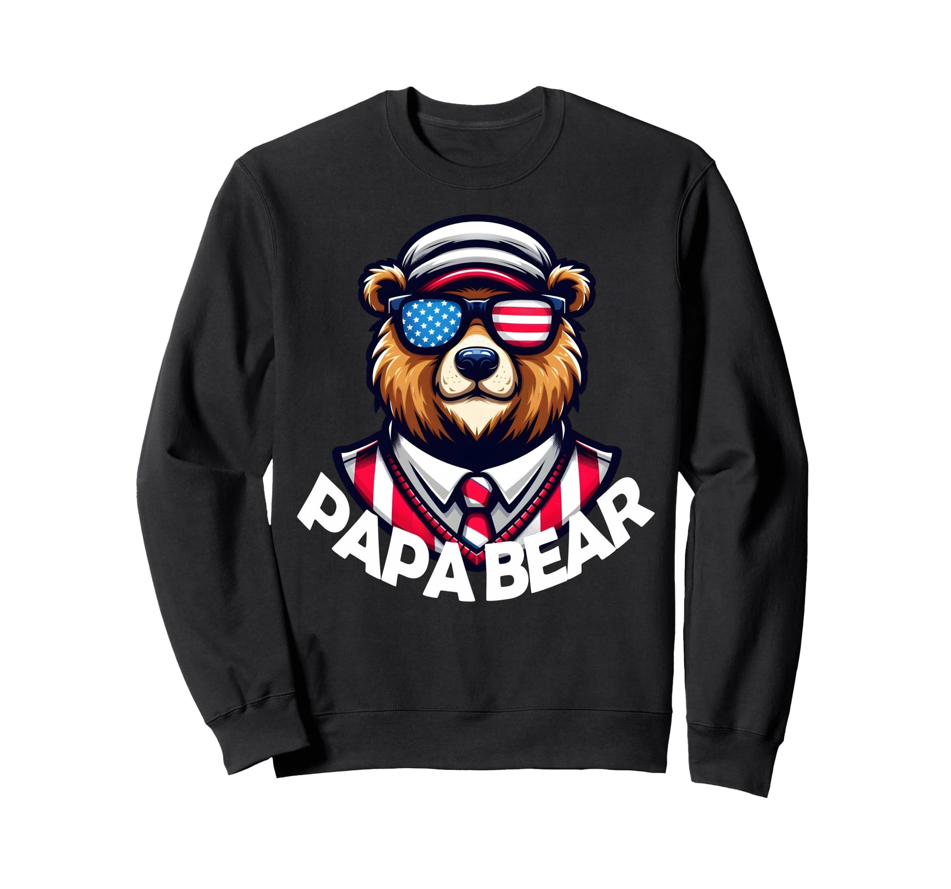 Papa Bear Gifts Funny Birthday Fun Sweatshirt - Trendy Graphic Men Women - T-Shirt, Sweatshirt, Hoodie