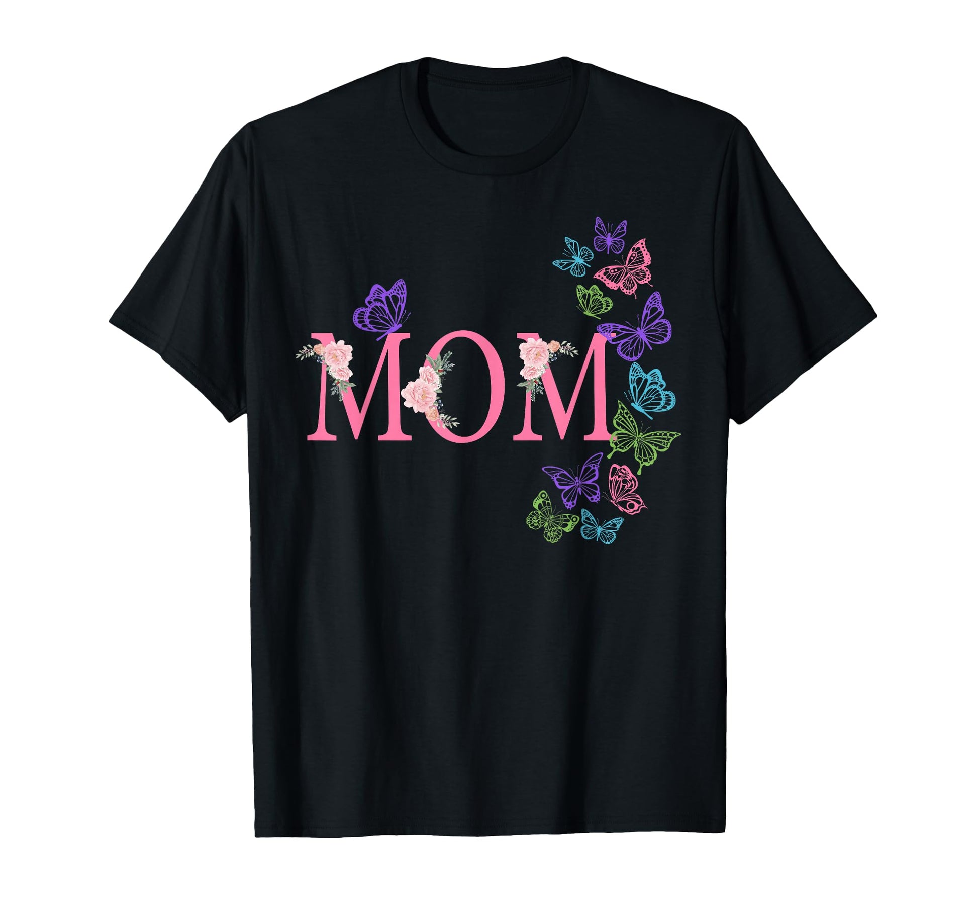 Mom Birthday Butterfly Family 1St Birthday T-Shirt - Unique Graphic Unisex - T-Shirt, Sweatshirt, Hoodie
