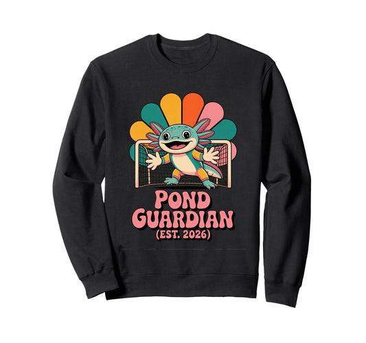 Axolotl Soccer Goalie Pond Sweatshirt - Streetwear Style for Adults - T-Shirt, Sweatshirt, Hoodie