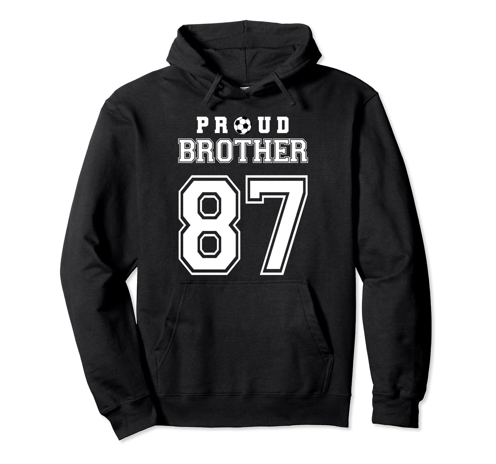 Number 87 Custom Proud Soccer Futbol Hoodie - Custom Art Print Unisex - T-Shirt, Sweatshirt, Hoodie