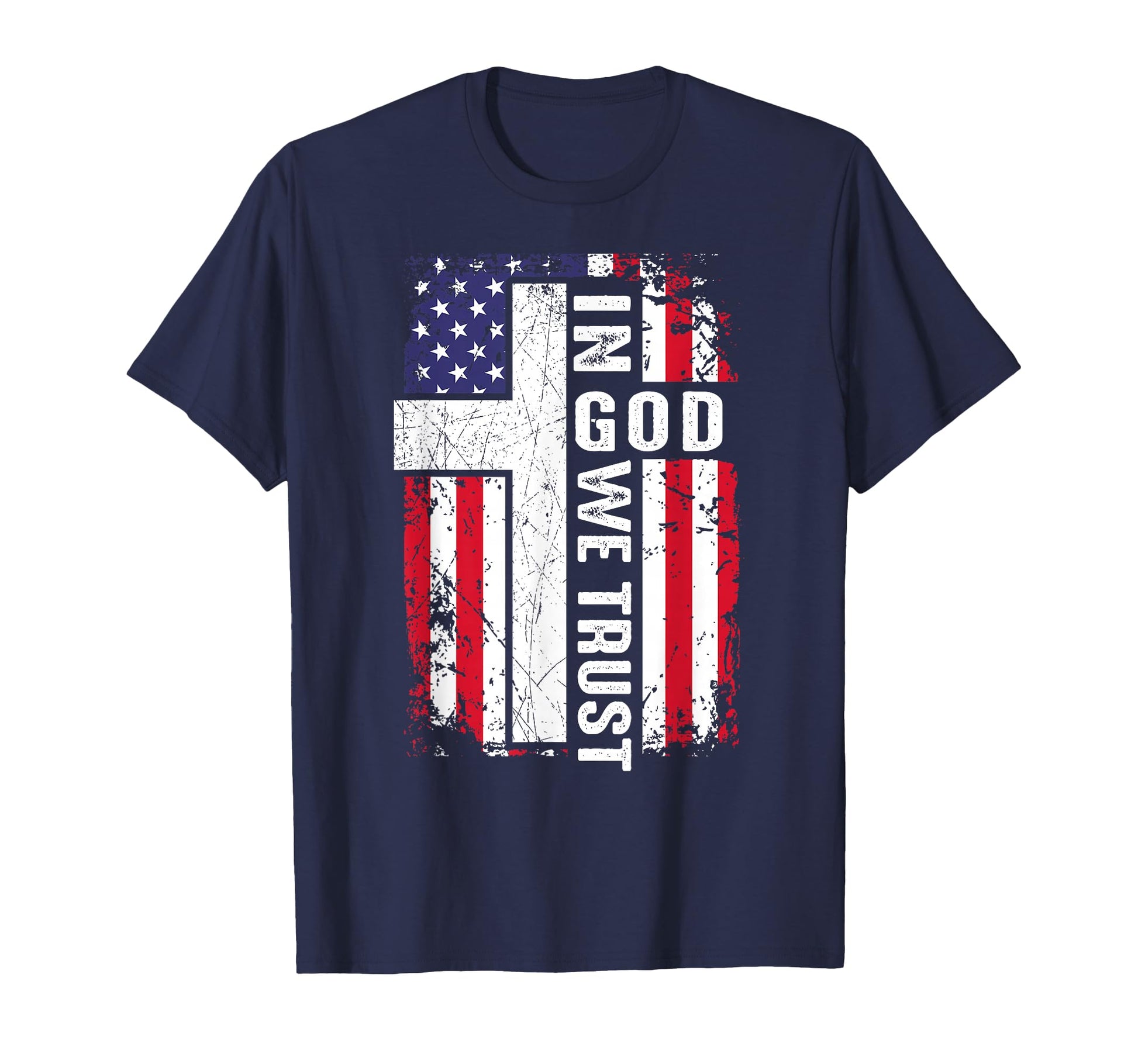 God We Trust Mens Christian Patriotic T-Shirt - Graphic Print Men Women - T-Shirt, Sweatshirt, Hoodie