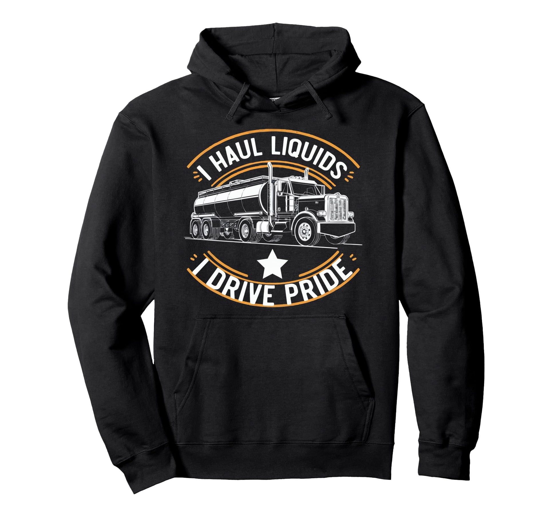 Tanker Truck Driving Truck Driver Hoodie - Casual Everyday Wear for Adults - T-Shirt, Sweatshirt, Hoodie