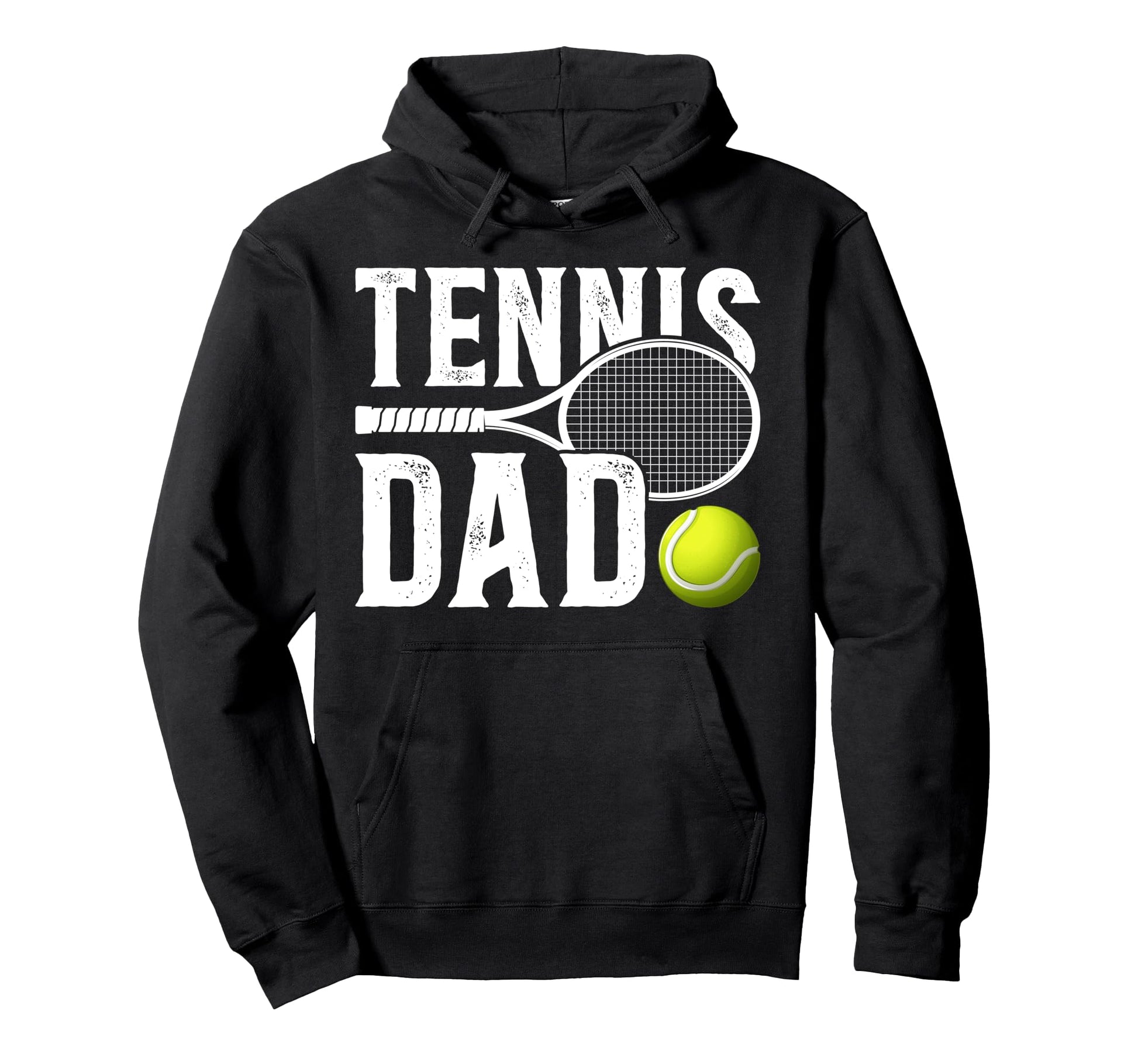 Tennis Dad Tennis Player Dad Tennis Hoodie - Trendy Graphic Men Women - T-Shirt, Sweatshirt, Hoodie