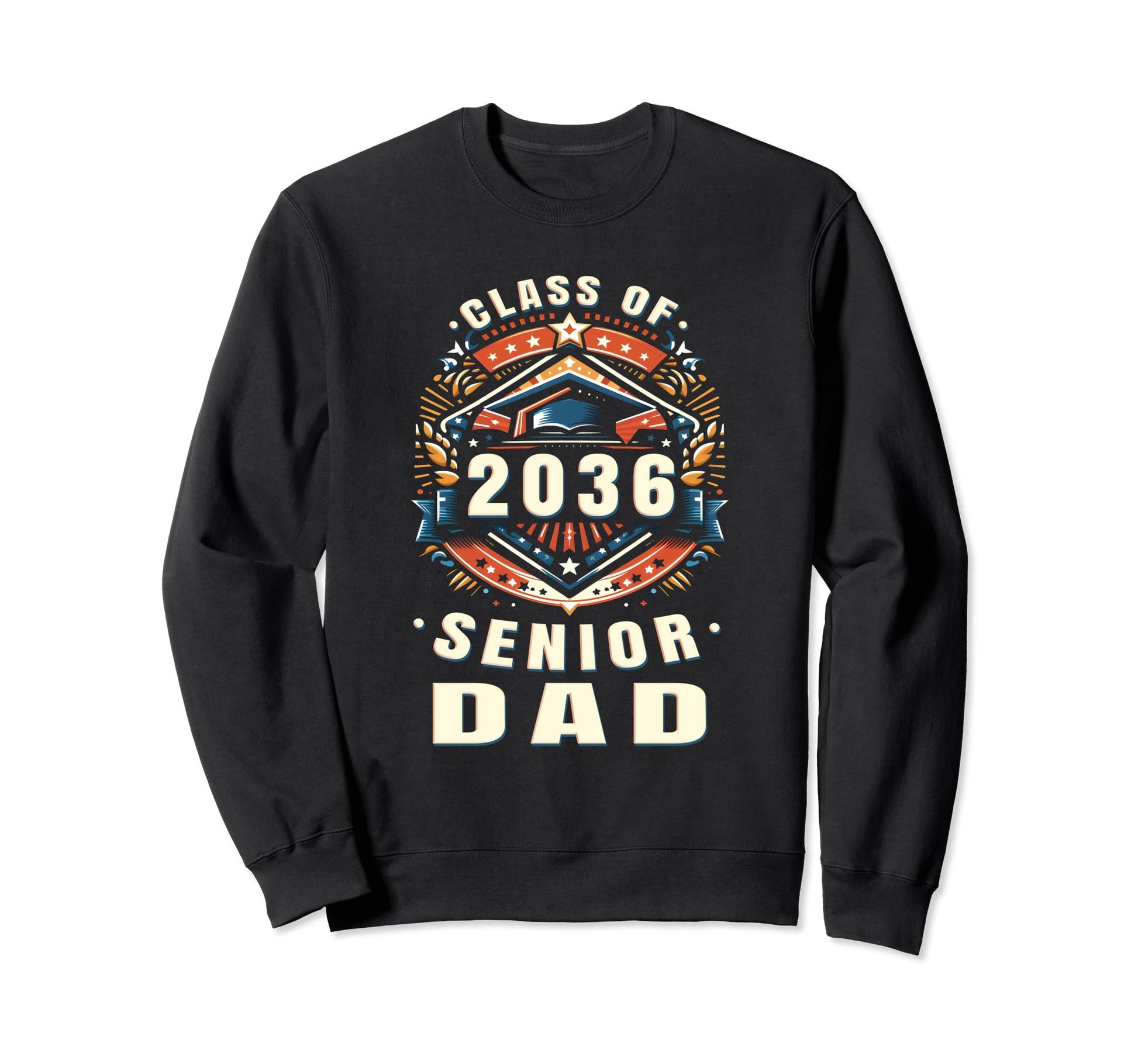 Proud Dad Class 2036 Dad 2036 Sweatshirt - Custom Art Print Unisex - T-Shirt, Sweatshirt, Hoodie