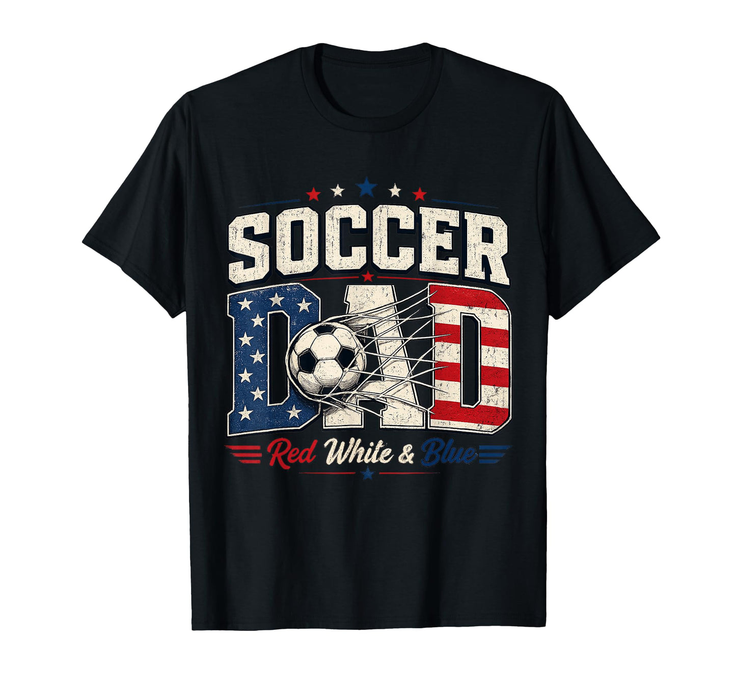 Funny 4Th July Soccer Dad Fathers Day T-Shirt - Trendy Graphic Men Women - T-Shirt, Sweatshirt, Hoodie