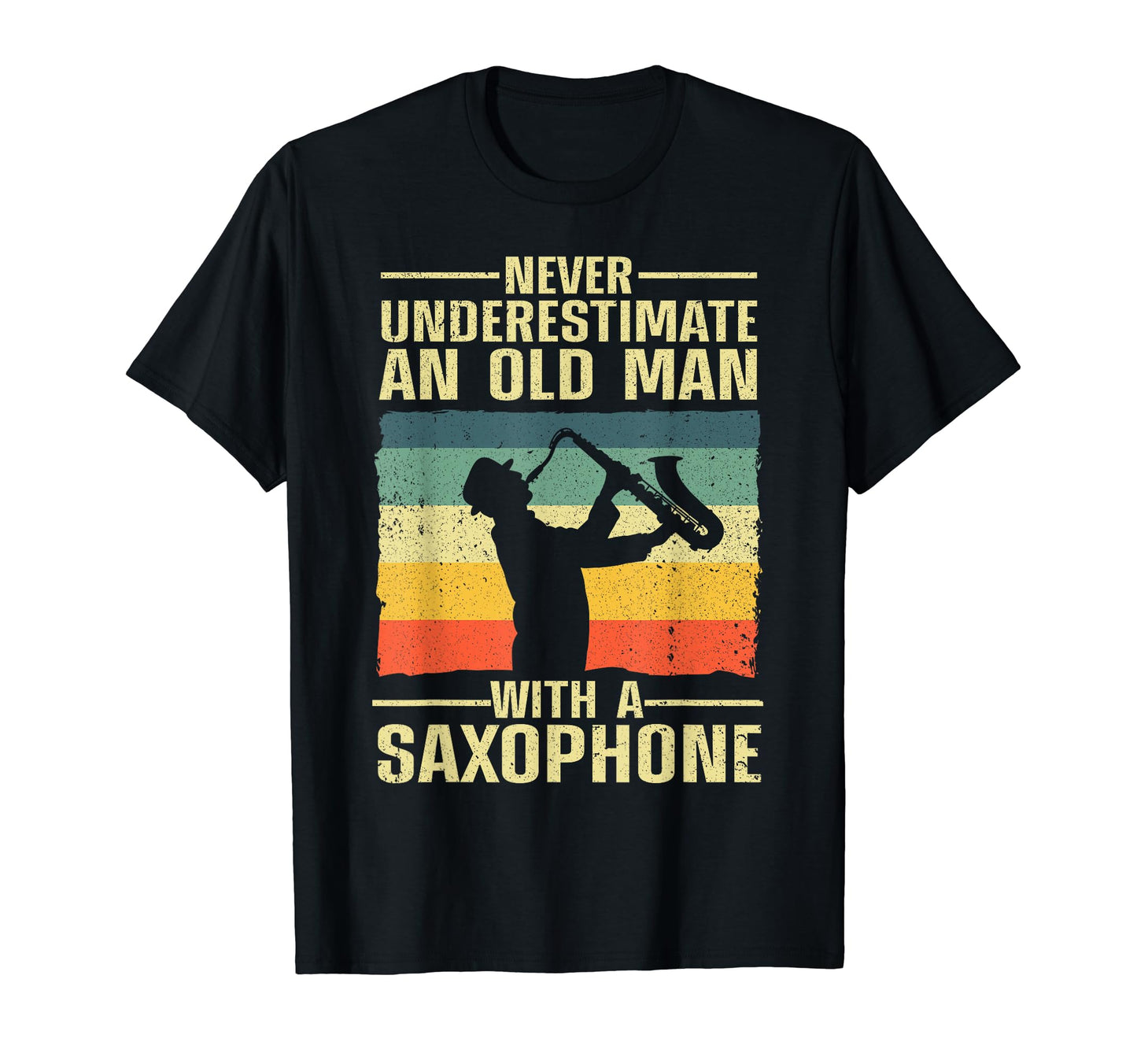 Funny Saxophone Dad Jazz Music T-Shirt - Streetwear Style for Adults - T-Shirt, Sweatshirt, Hoodie