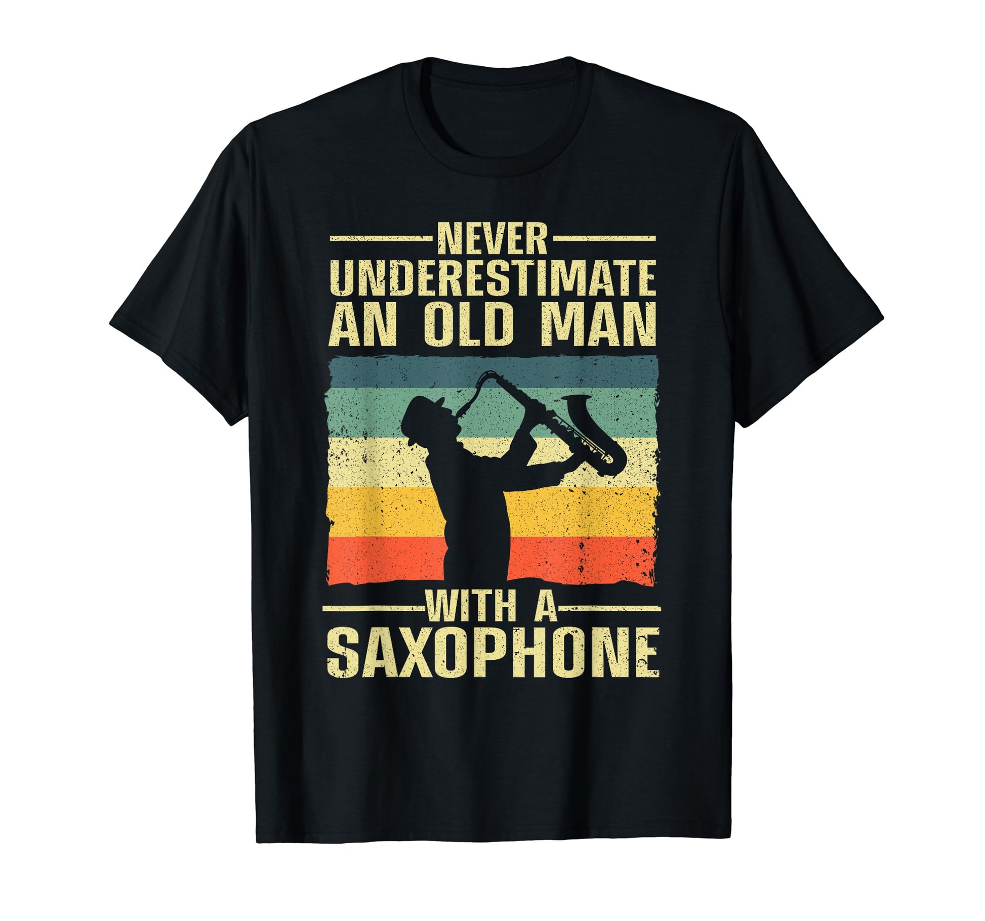 Funny Saxophone Dad Jazz Music T-Shirt - Streetwear Style for Adults - T-Shirt, Sweatshirt, Hoodie