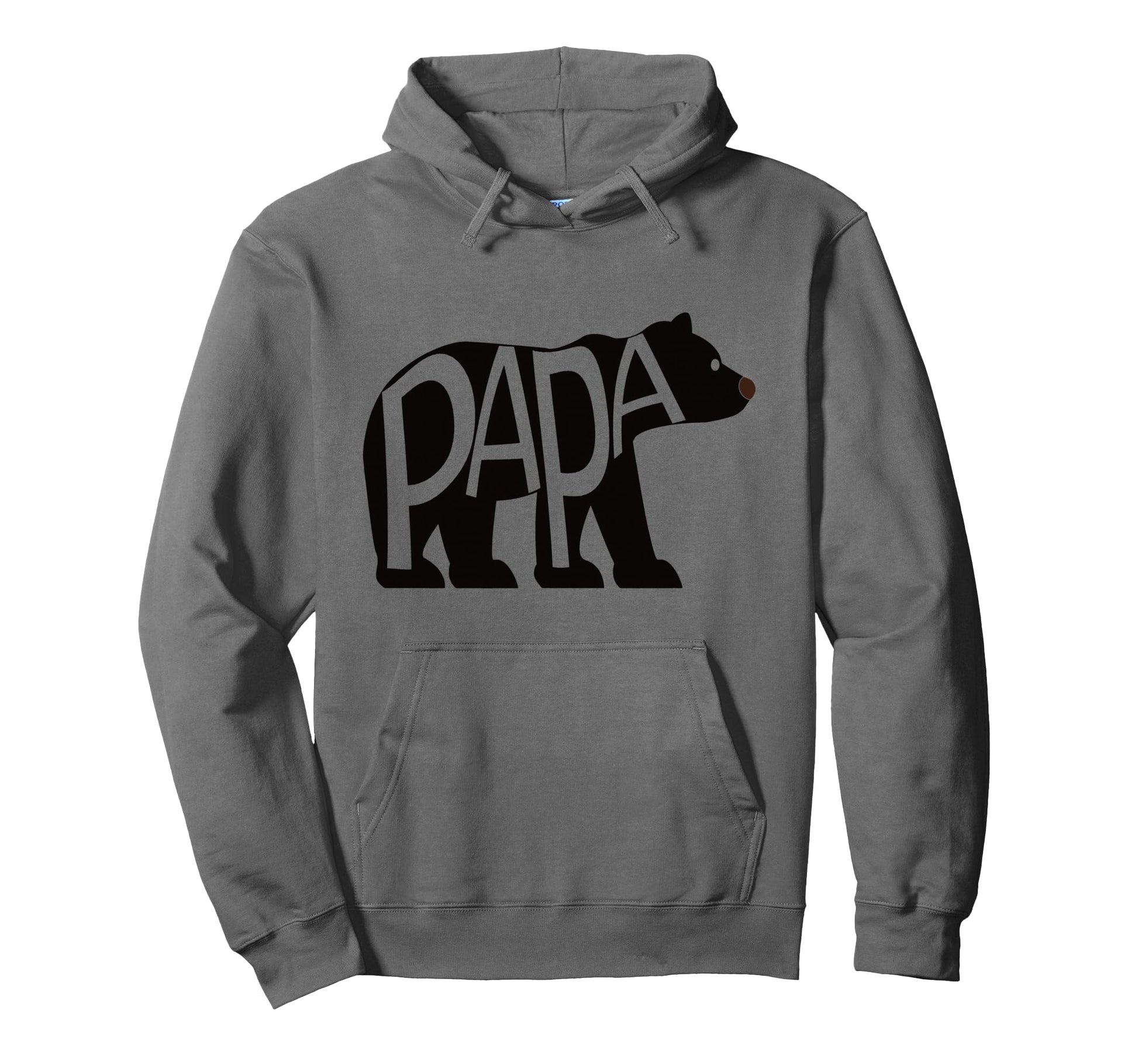 Papa Dad Daddy Bear Hoodie - Custom Art Print for Adults - T-Shirt, Sweatshirt, Hoodie