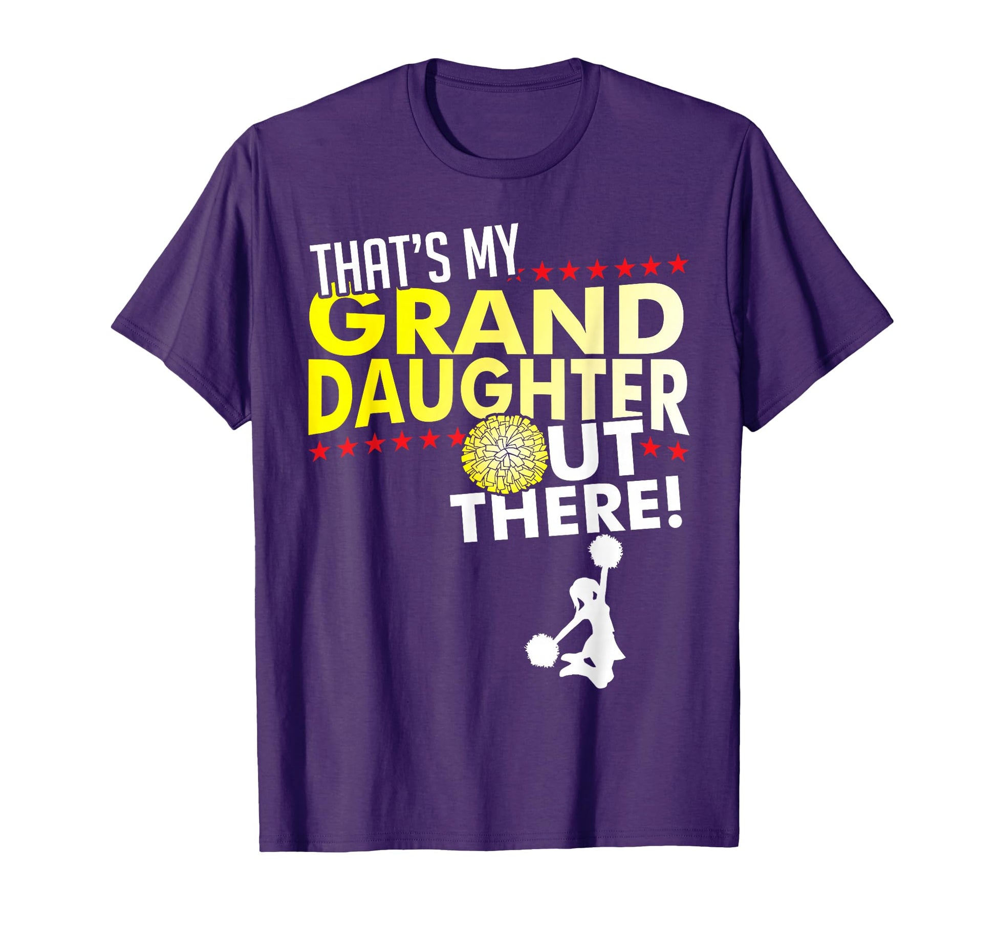 My Granddaughter Cheerleader Grandpa T-Shirt - Unique Graphic for Adults - T-Shirt, Sweatshirt, Hoodie