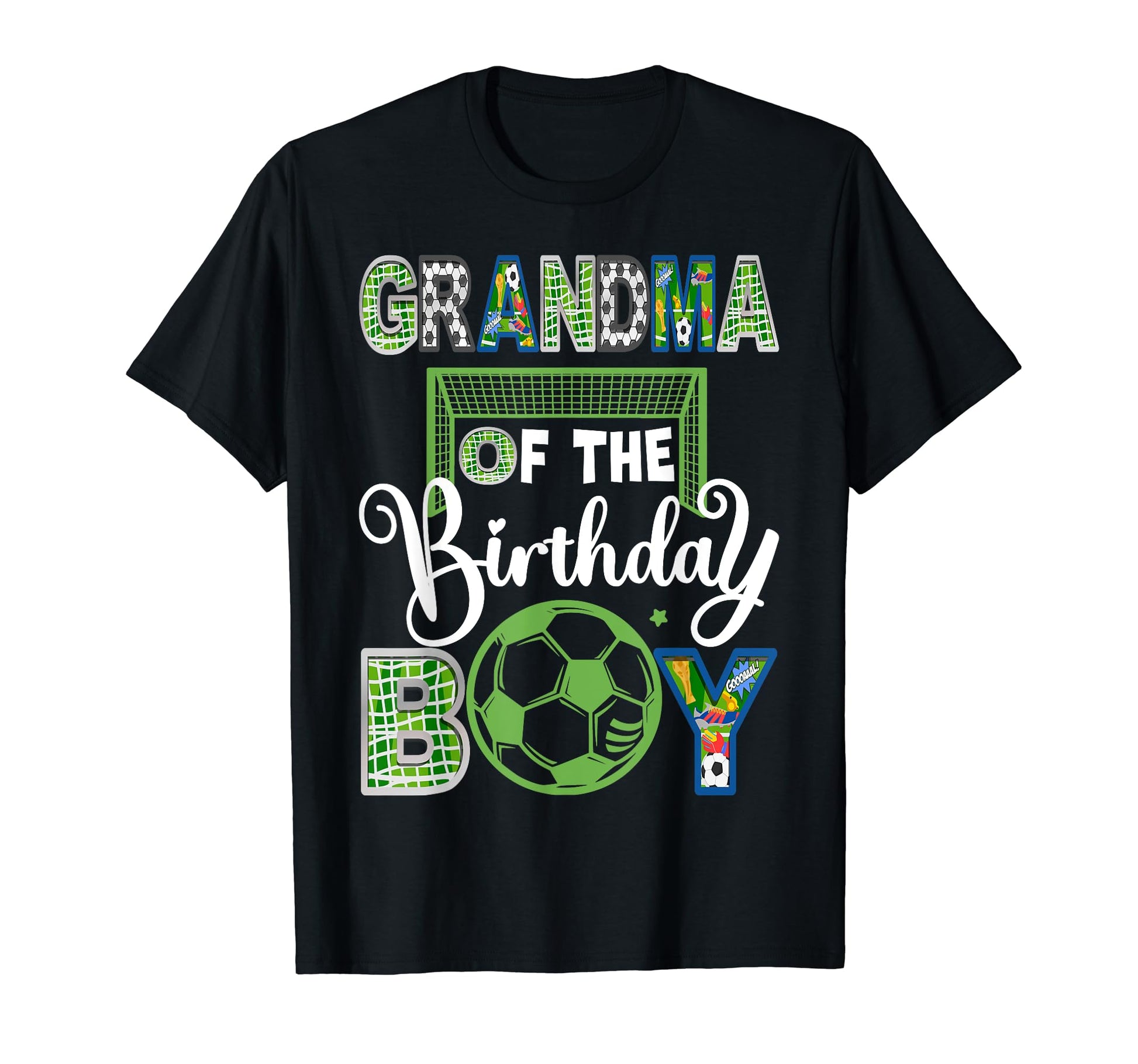 Grandma Birthday Soccer Baller T-Shirt - Aesthetic Graphic Men Women - T-Shirt, Sweatshirt, Hoodie