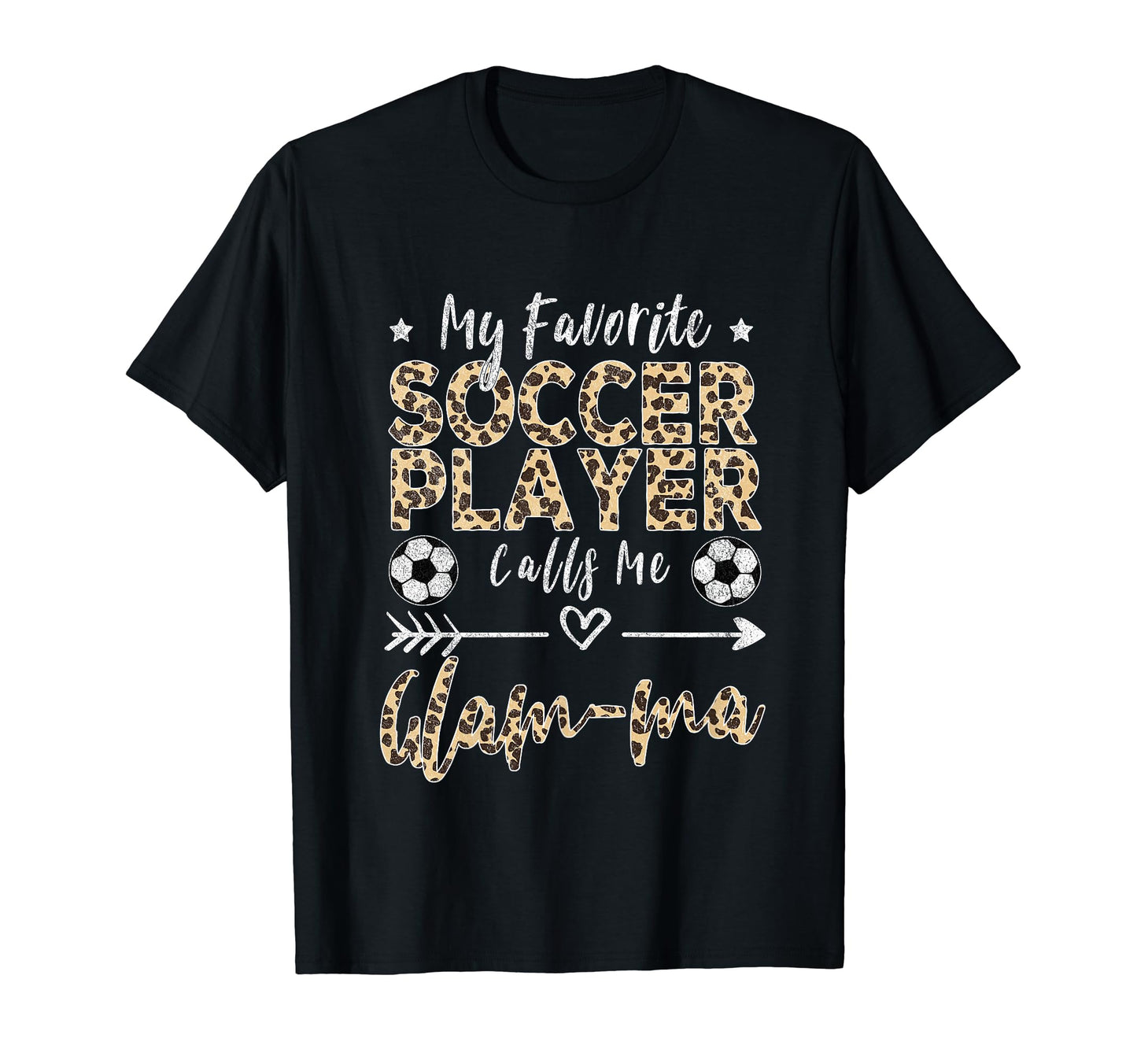My Favorite Soccer Player Calls Me Glam T-Shirt - Minimalist Print Unisex - T-Shirt, Sweatshirt, Hoodie