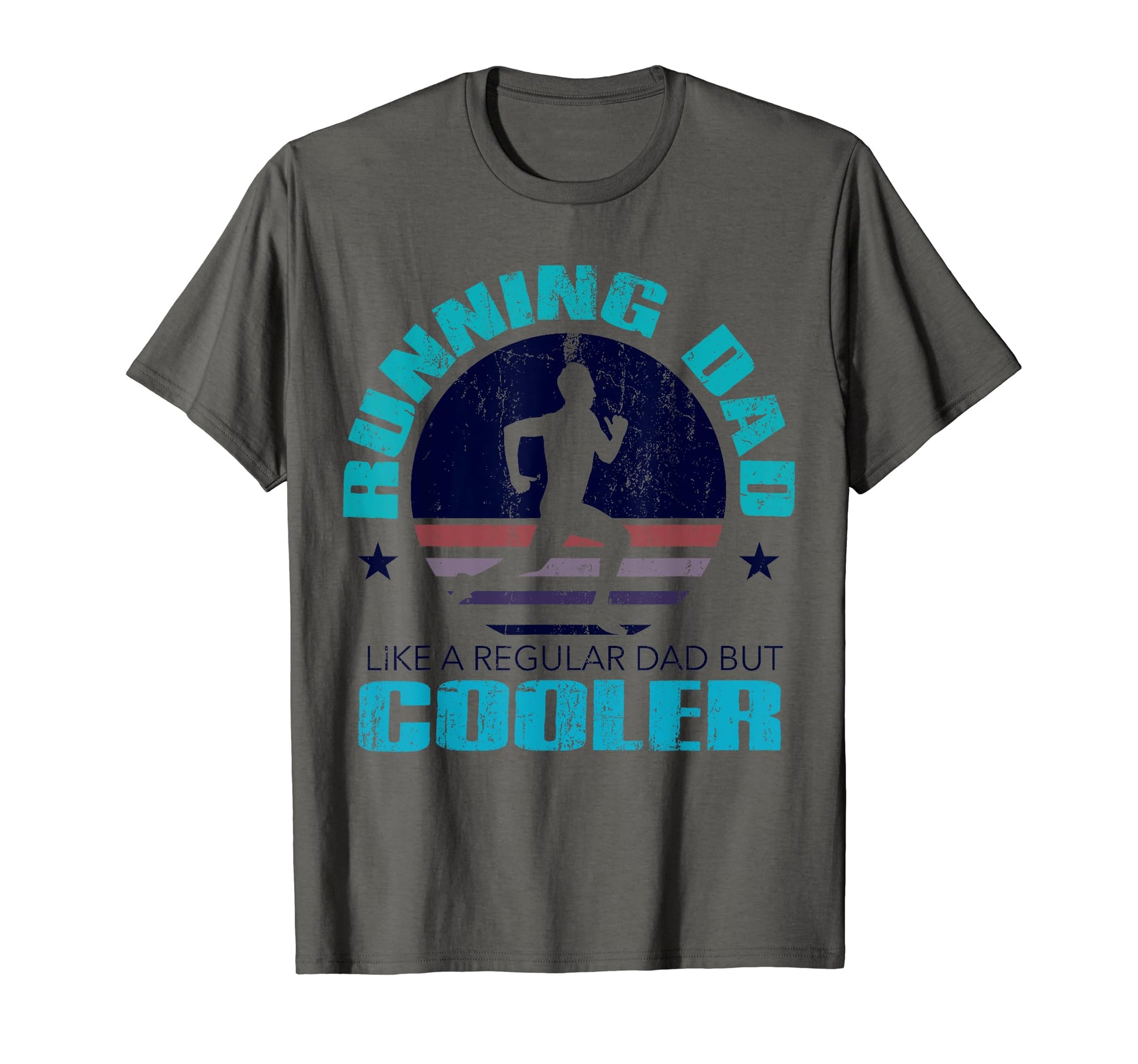 Running Dad Funny Marathon Runner T-Shirt - Custom Art Print for Adults - T-Shirt, Sweatshirt, Hoodie