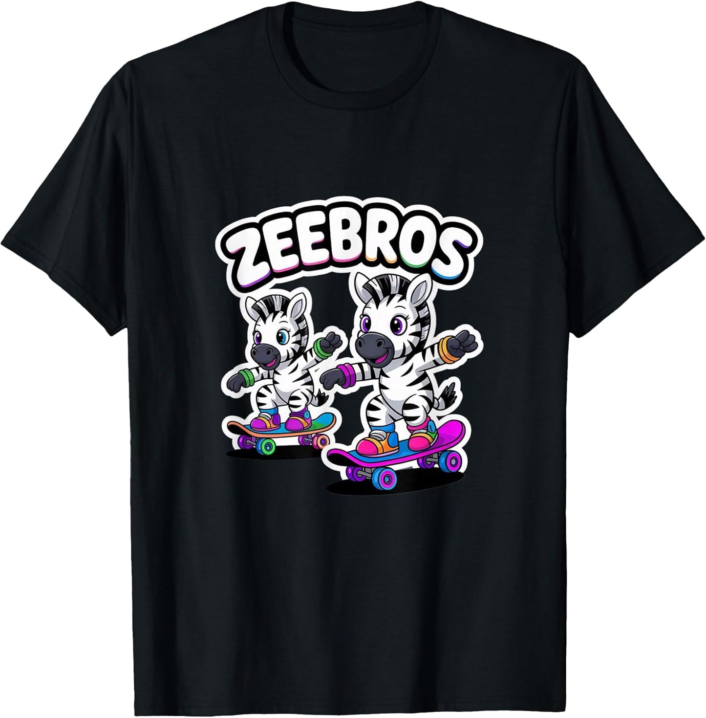 Zeebros Cute Zebra Zebros Merch Unisex T-shirt, Sweatshirt, Hoodie, Long Sleeve Tee - T-Shirt, Sweatshirt, Hoodie