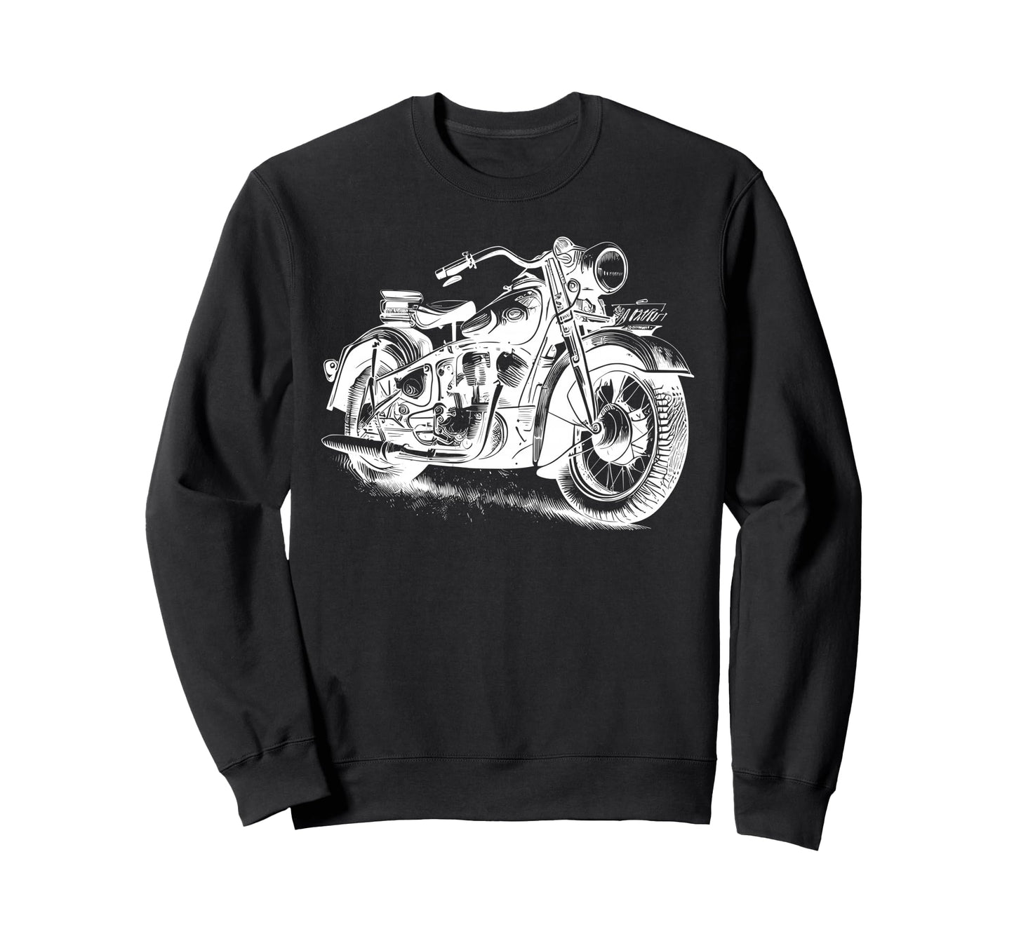 Motorcycling Biker Motorcycle Ride Sweatshirt - Graphic Print Unisex - T-Shirt, Sweatshirt, Hoodie