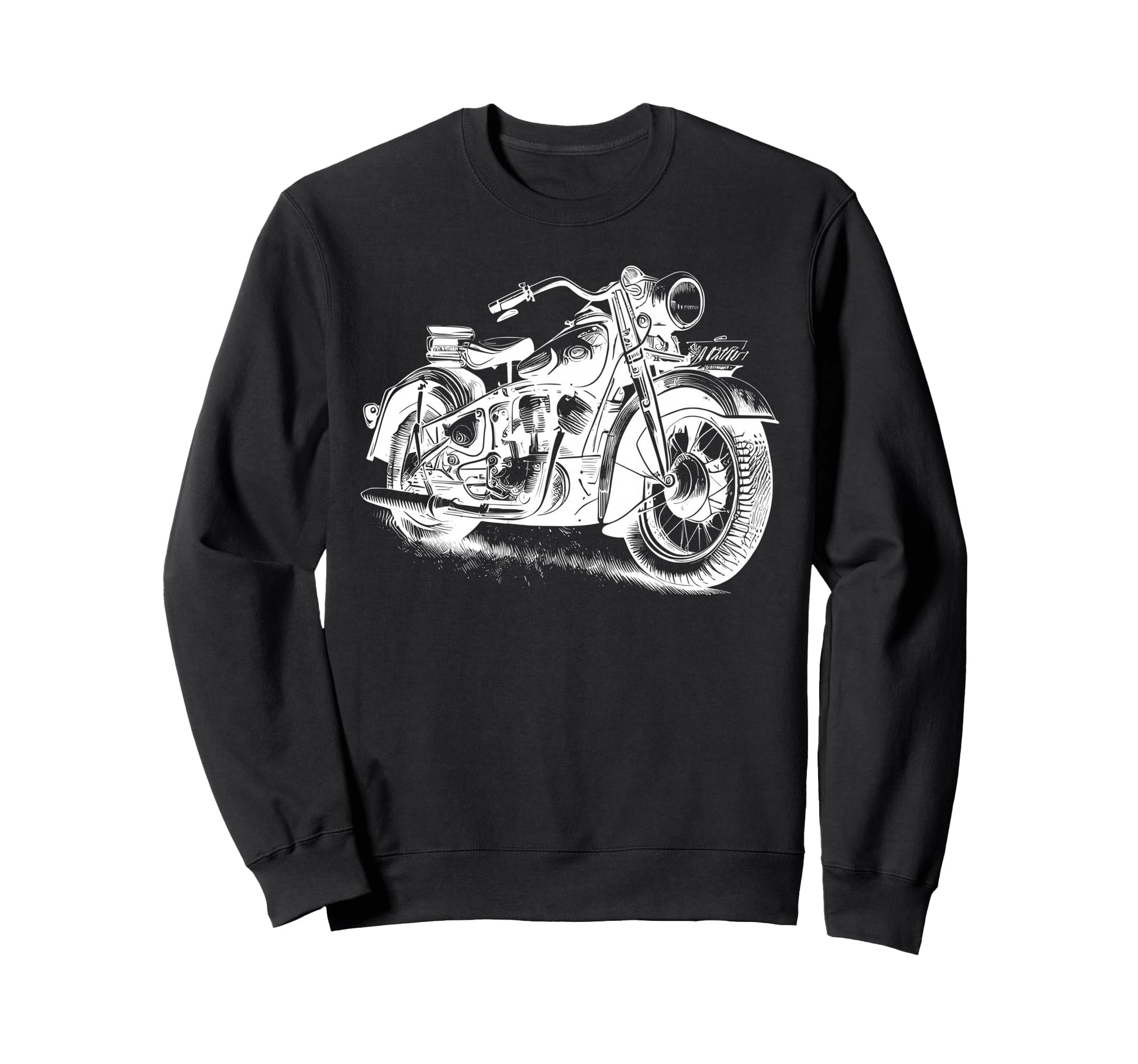 Motorcycling Biker Motorcycle Ride Sweatshirt - Graphic Print Unisex - T-Shirt, Sweatshirt, Hoodie