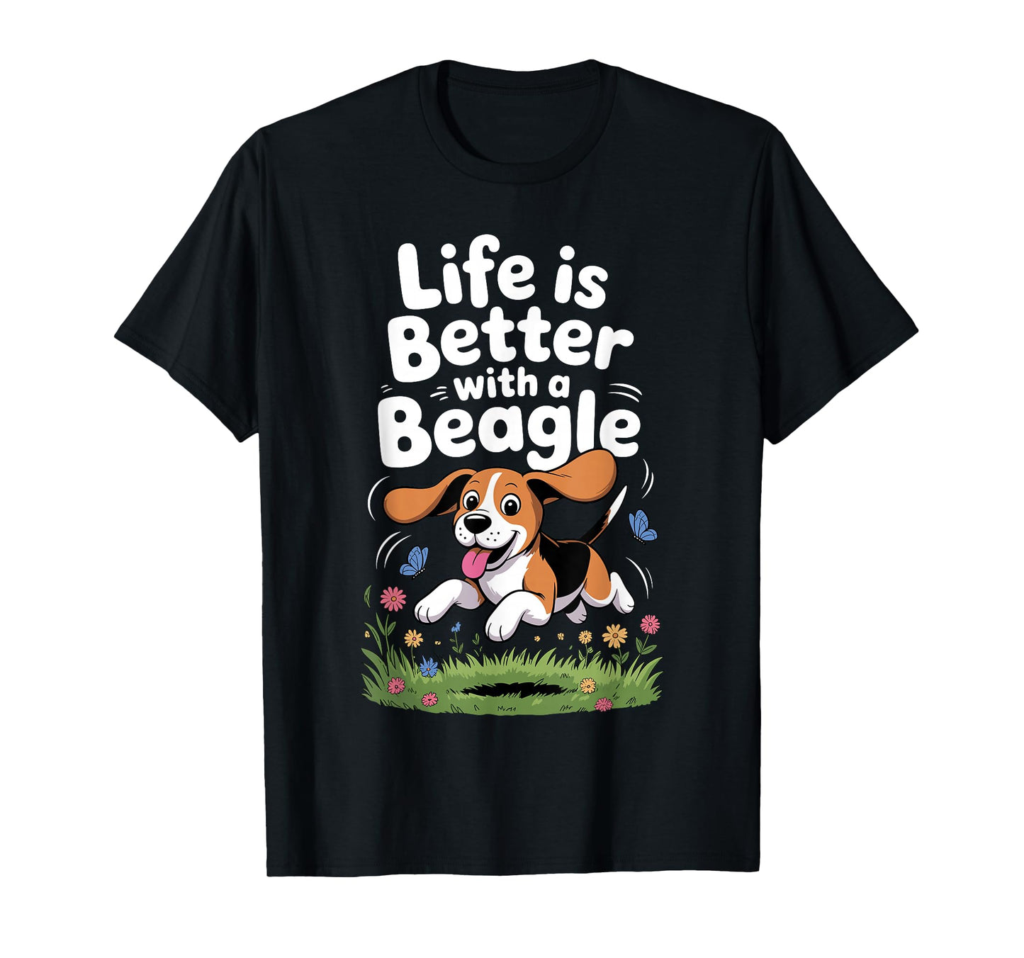 Funny Beagle Hound Beagle Dog Lovers T-Shirt - Minimalist Print Men Women - T-Shirt, Sweatshirt, Hoodie