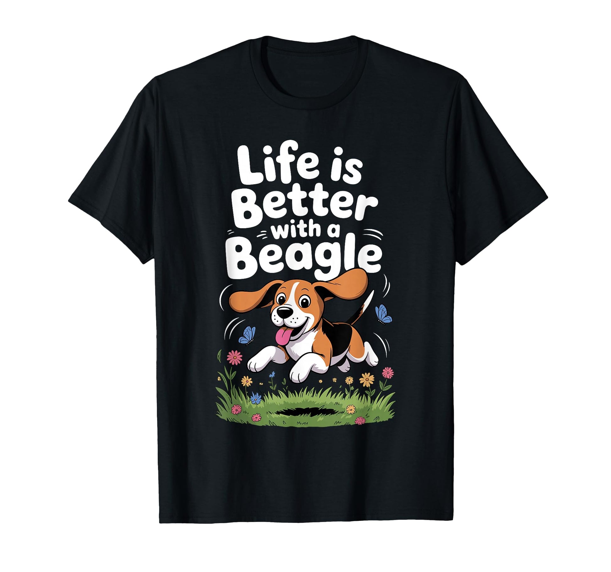 Funny Beagle Hound Beagle Dog Lovers T-Shirt - Minimalist Print Men Women - T-Shirt, Sweatshirt, Hoodie