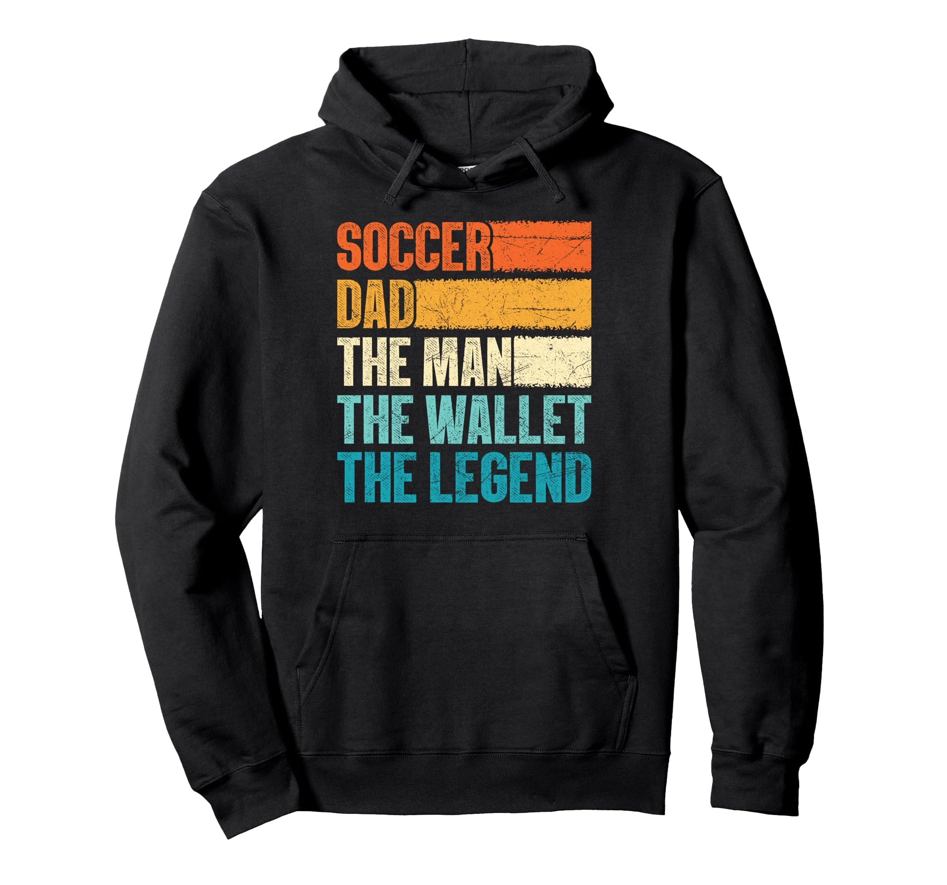 Soccer Dad Wallet Legend Fathers Day Hoodie - Trendy Graphic Unisex - T-Shirt, Sweatshirt, Hoodie
