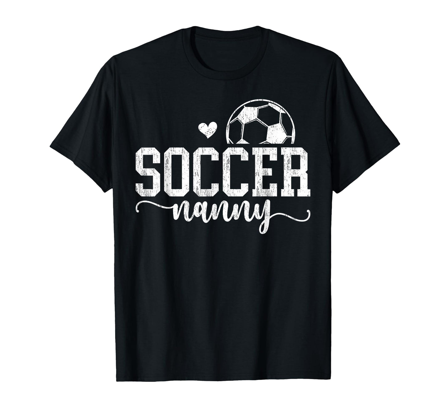 Soccer Nanny Grandma Proud Nanny Soccer T-Shirt - Trendy Graphic Unisex - T-Shirt, Sweatshirt, Hoodie