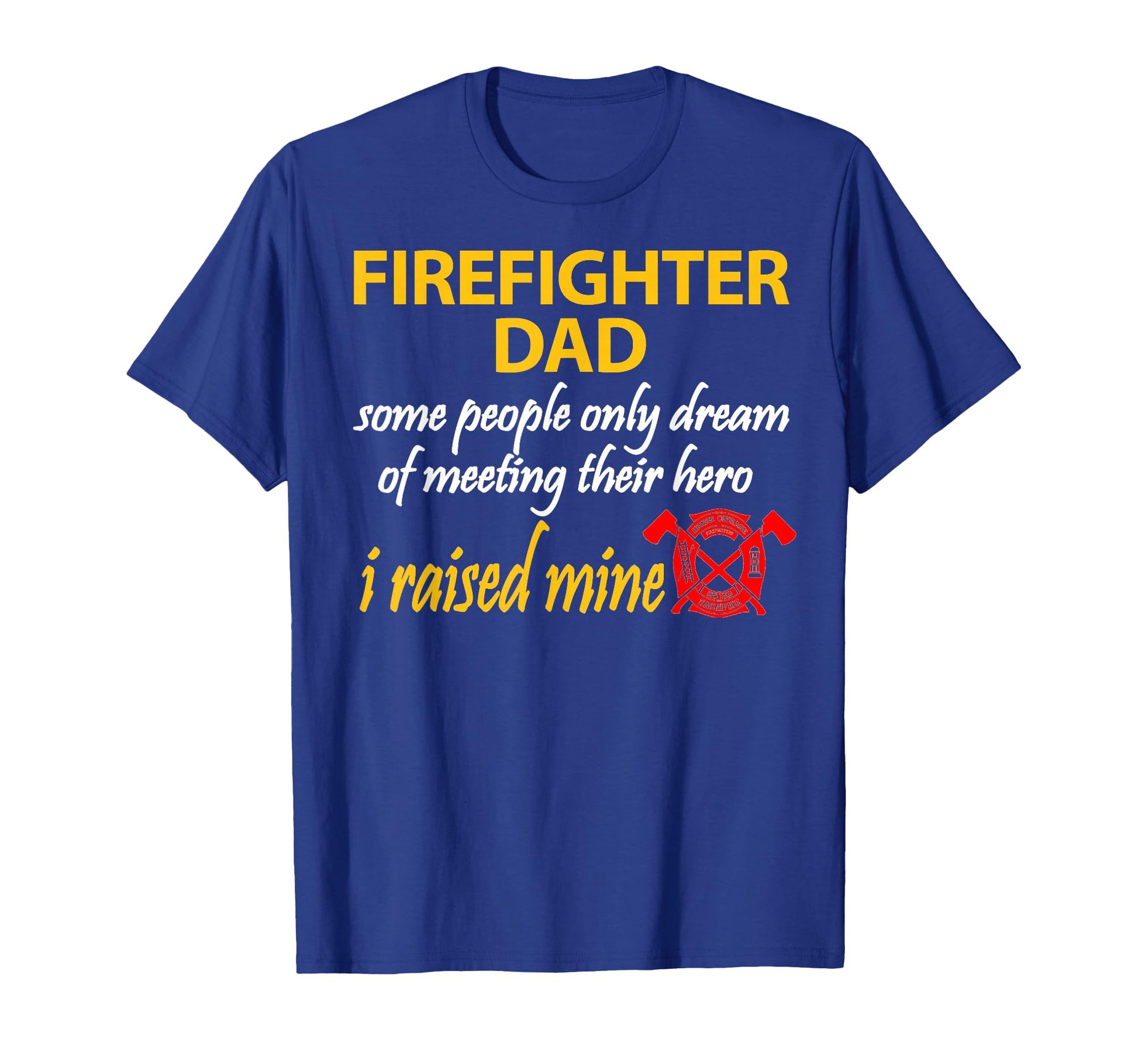 My Son Is Firefighter Firefighter Dad T-Shirt - Trendy Graphic for Adults - T-Shirt, Sweatshirt, Hoodie