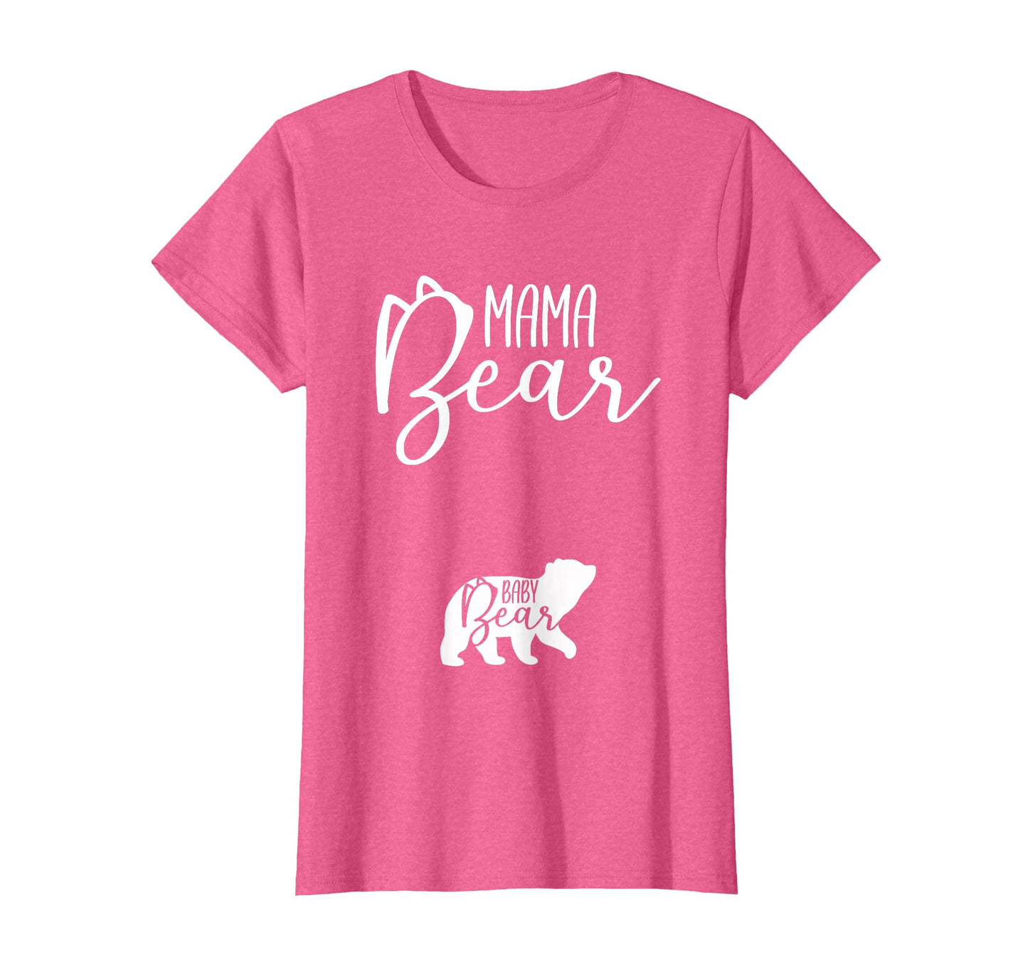 Bear Mama Mommy New Mom Pregnancy T-Shirt - Graphic Print for Adults - T-Shirt, Sweatshirt, Hoodie