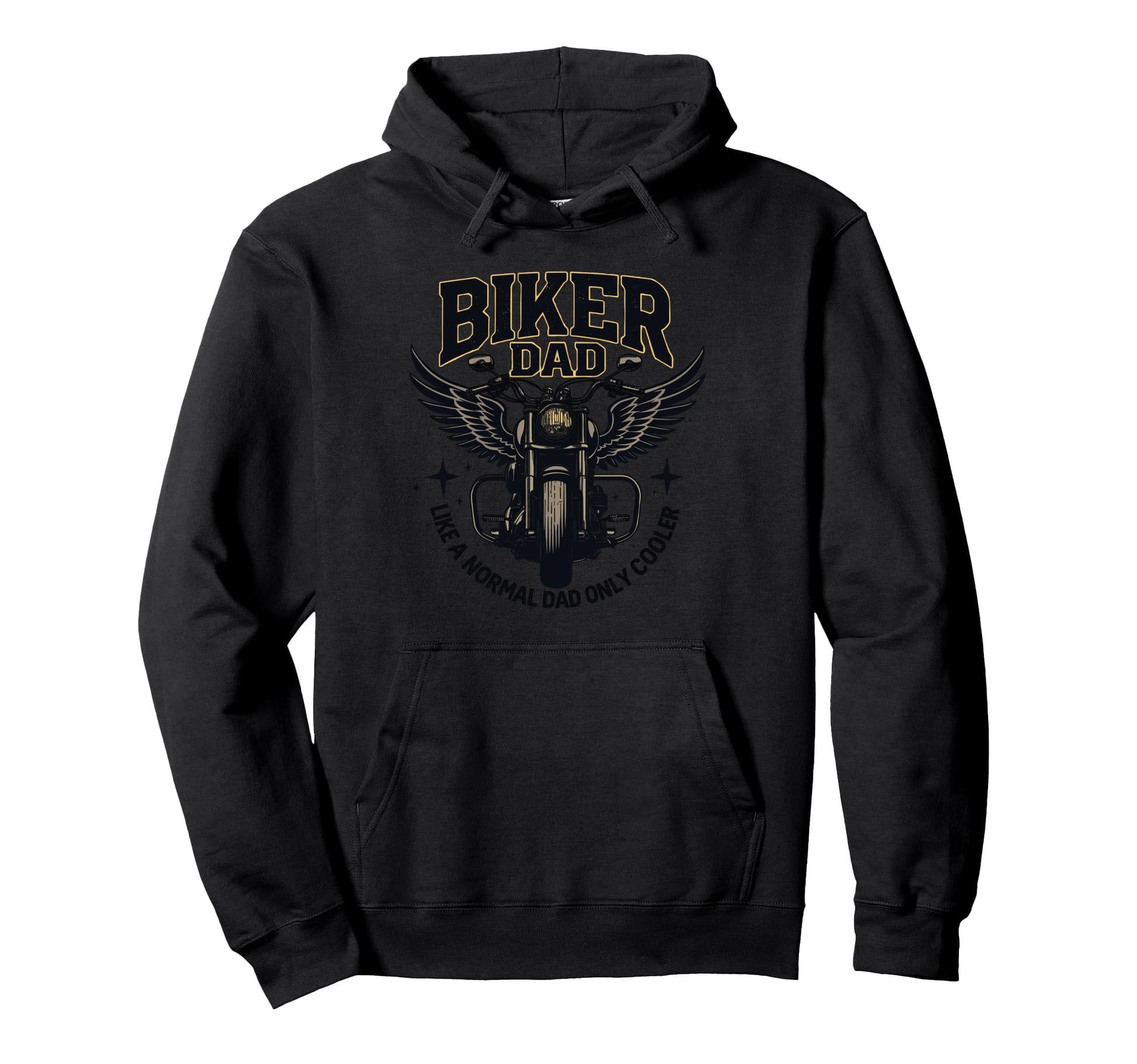 Father Rider Biker Dad Fathers Day Hoodie - Novelty Apparel for Adults - T-Shirt, Sweatshirt, Hoodie