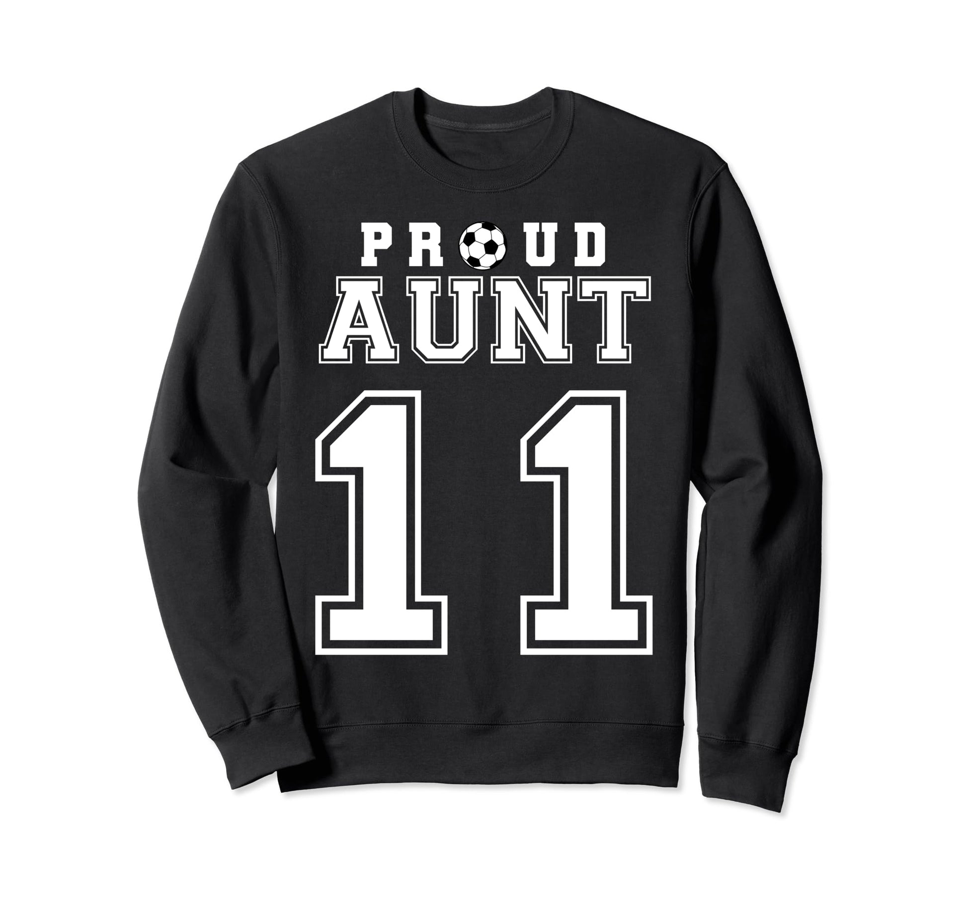 Number 11 Custom Proud Soccer Futbol Sweatshirt - Trendy Graphic Men Women - T-Shirt, Sweatshirt, Hoodie
