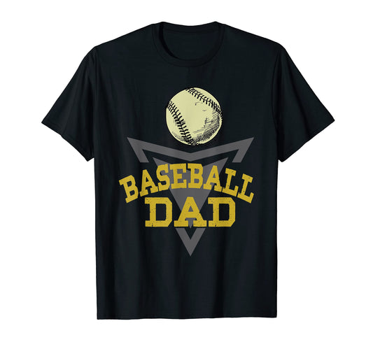 Baseball Dad Bat And Ball Sport Lover T-Shirt - Trendy Graphic Men Women - T-Shirt, Sweatshirt, Hoodie