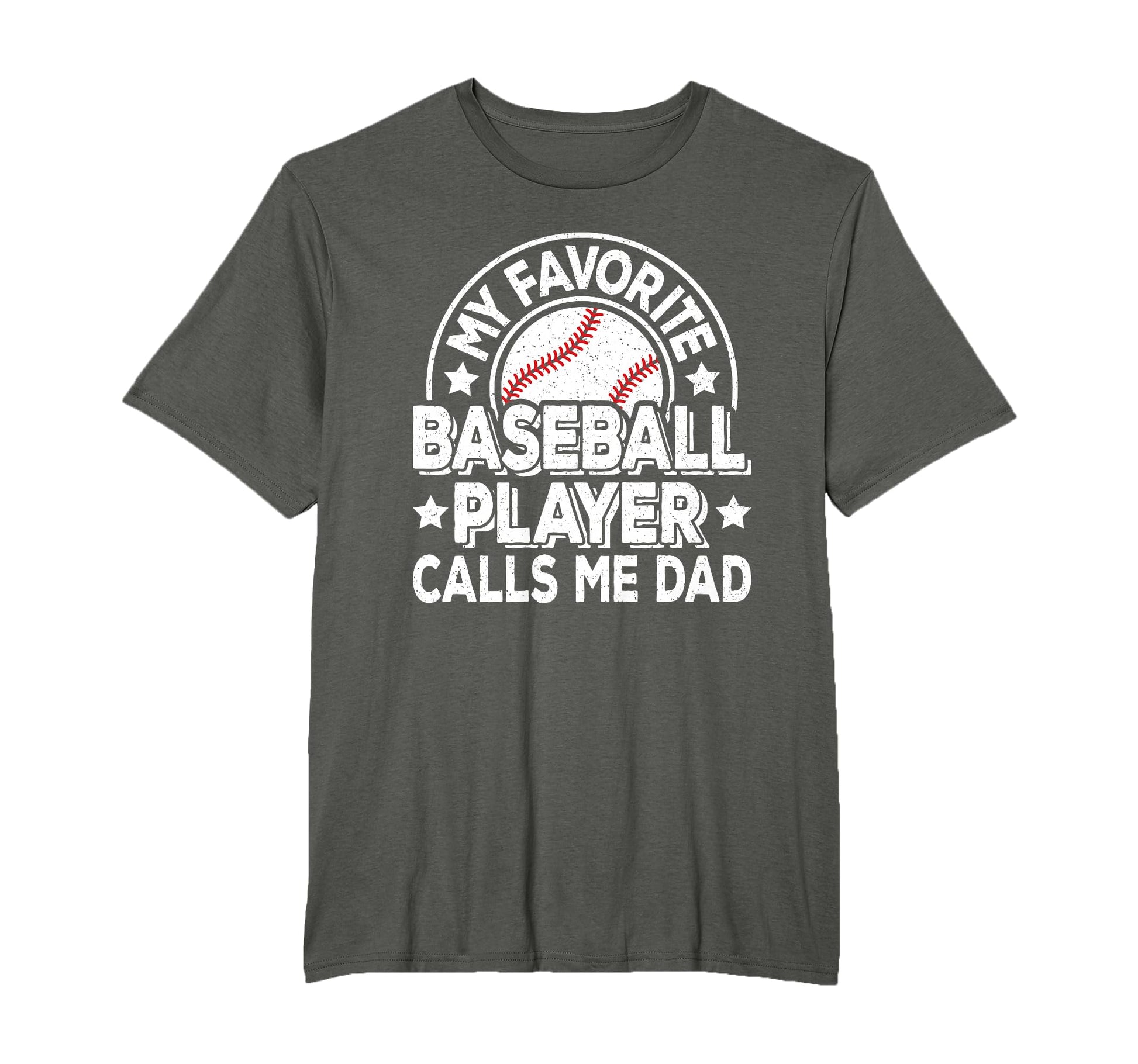 My Favorite Baseball Player Calls T-Shirt - Aesthetic Graphic for Adults - T-Shirt, Sweatshirt, Hoodie