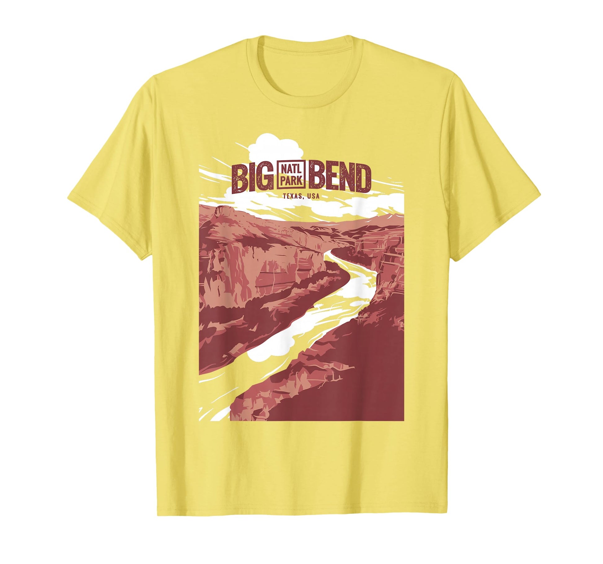 Big Bend National Park Texas Gifts T-Shirt - Minimalist Print Men Women - T-Shirt, Sweatshirt, Hoodie