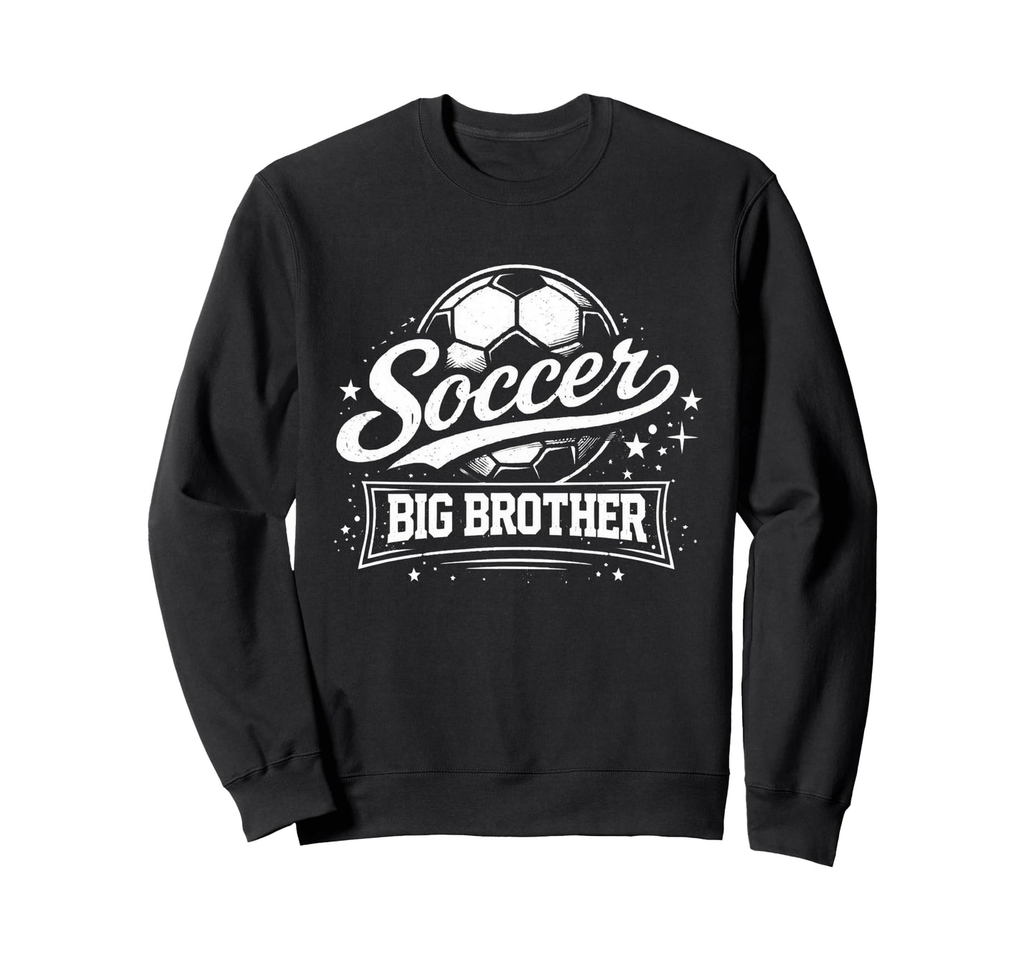 Soccer Big Brother Family Matching Sweatshirt - Graphic Print Unisex - T-Shirt, Sweatshirt, Hoodie