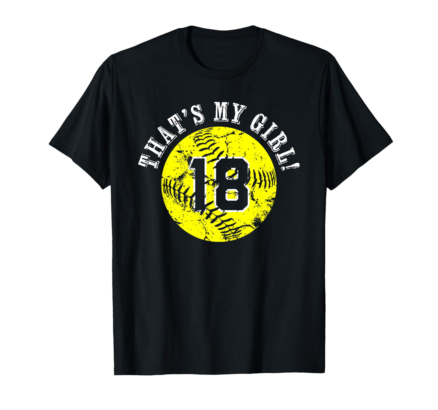 Unique Thats My 18 Softball Player Mom Or T-Shirt - Graphic Print Unisex - T-Shirt, Sweatshirt, Hoodie