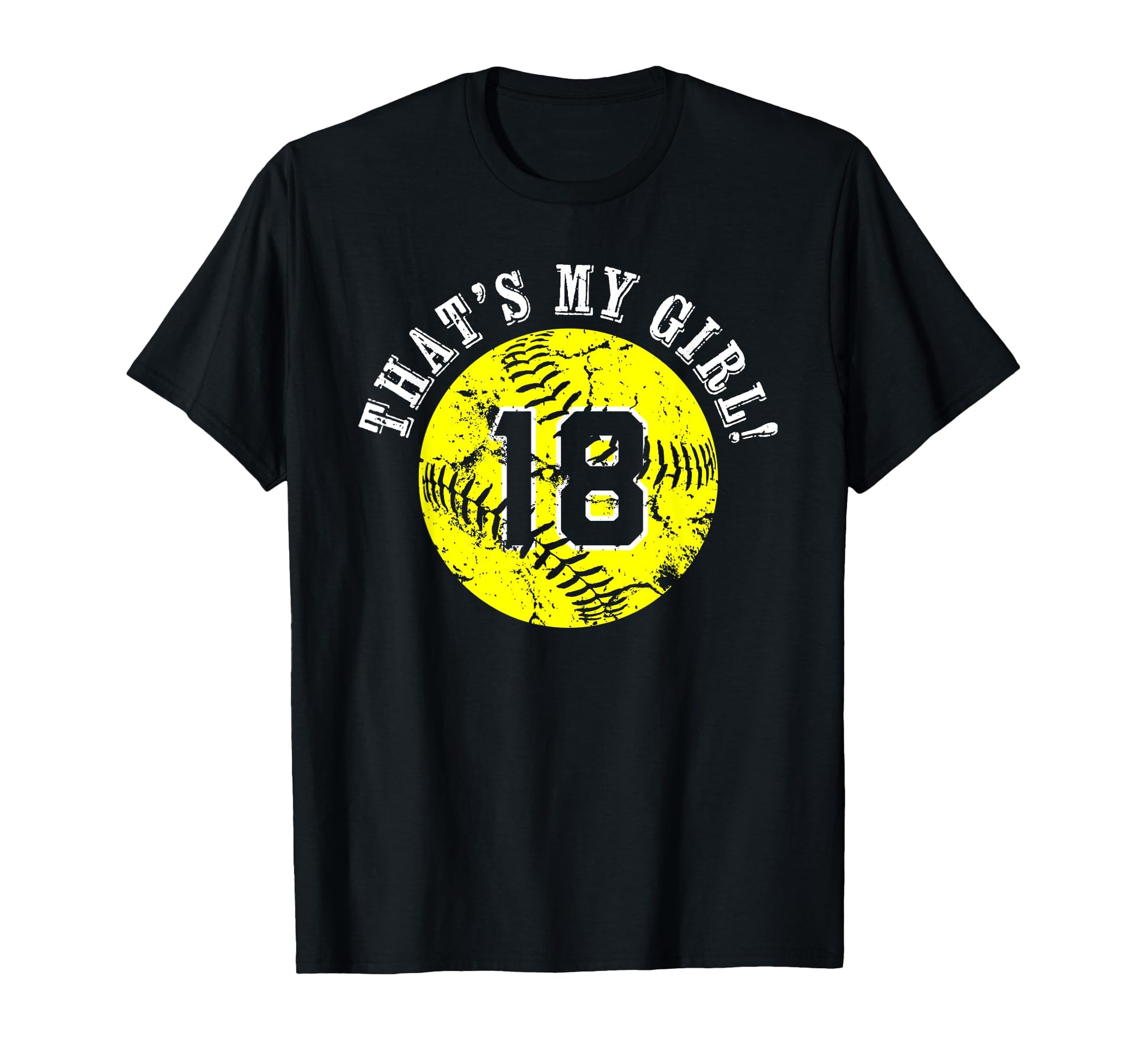 Unique Thats My 18 Softball Player Mom Or T-Shirt - Graphic Print Unisex - T-Shirt, Sweatshirt, Hoodie