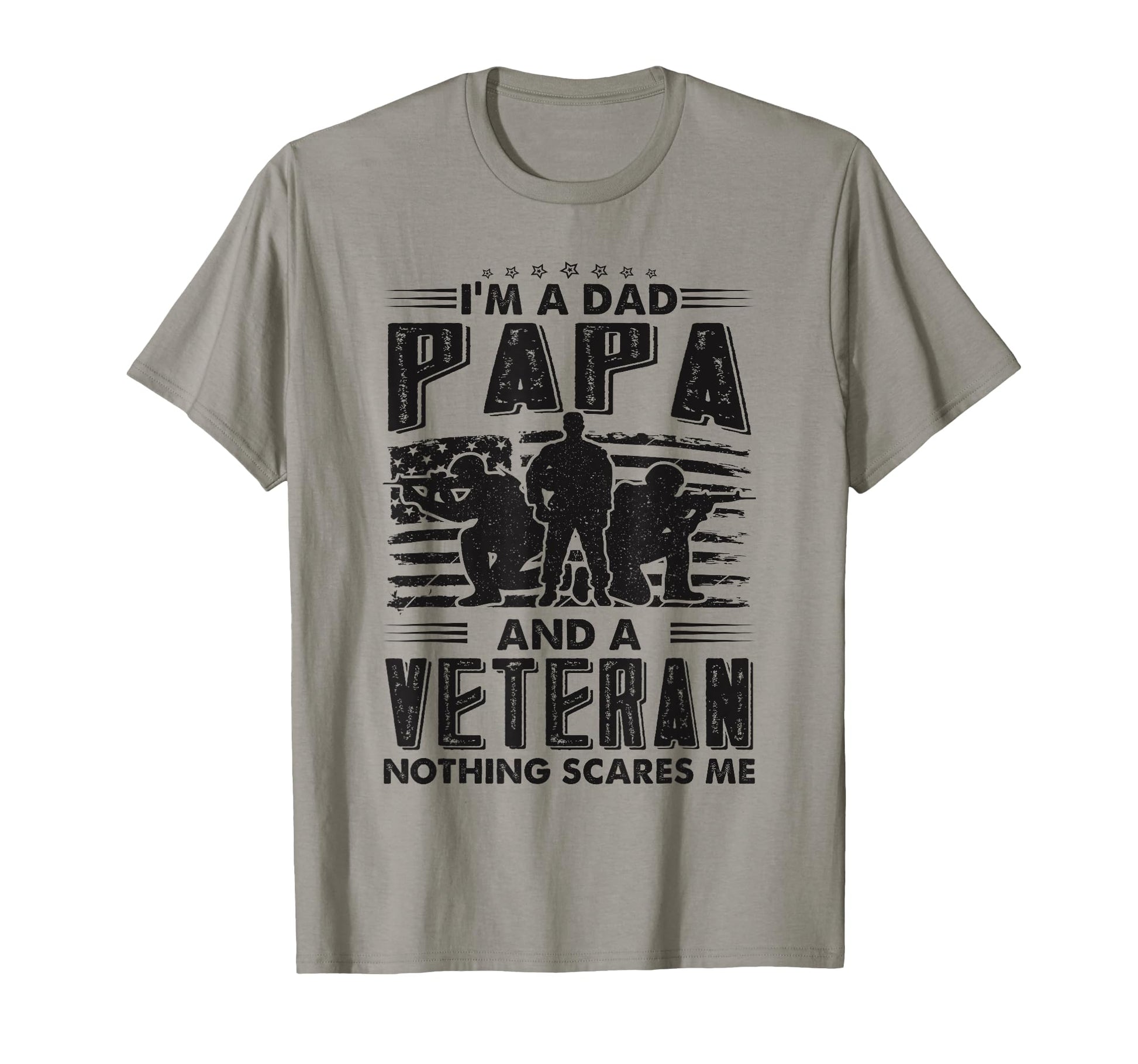 Im Veteran Dad Papa Grandpa Funny T-Shirt - Novelty Apparel for Adults - T-Shirt, Sweatshirt, Hoodie