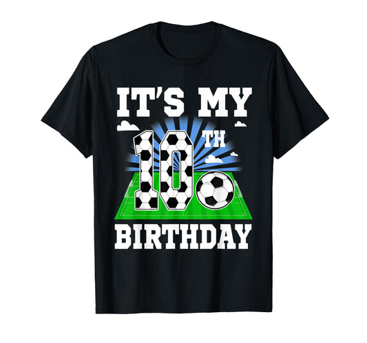 10 Year Old Its My 10Th Birthday T-Shirt - Minimalist Print Men Women - T-Shirt, Sweatshirt, Hoodie