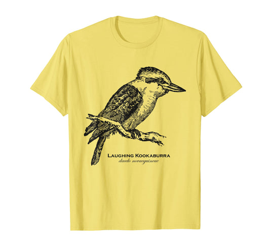 Animal Wildlife Kookaburra T-Shirt - Fun Novelty Design Men Women - T-Shirt, Sweatshirt, Hoodie