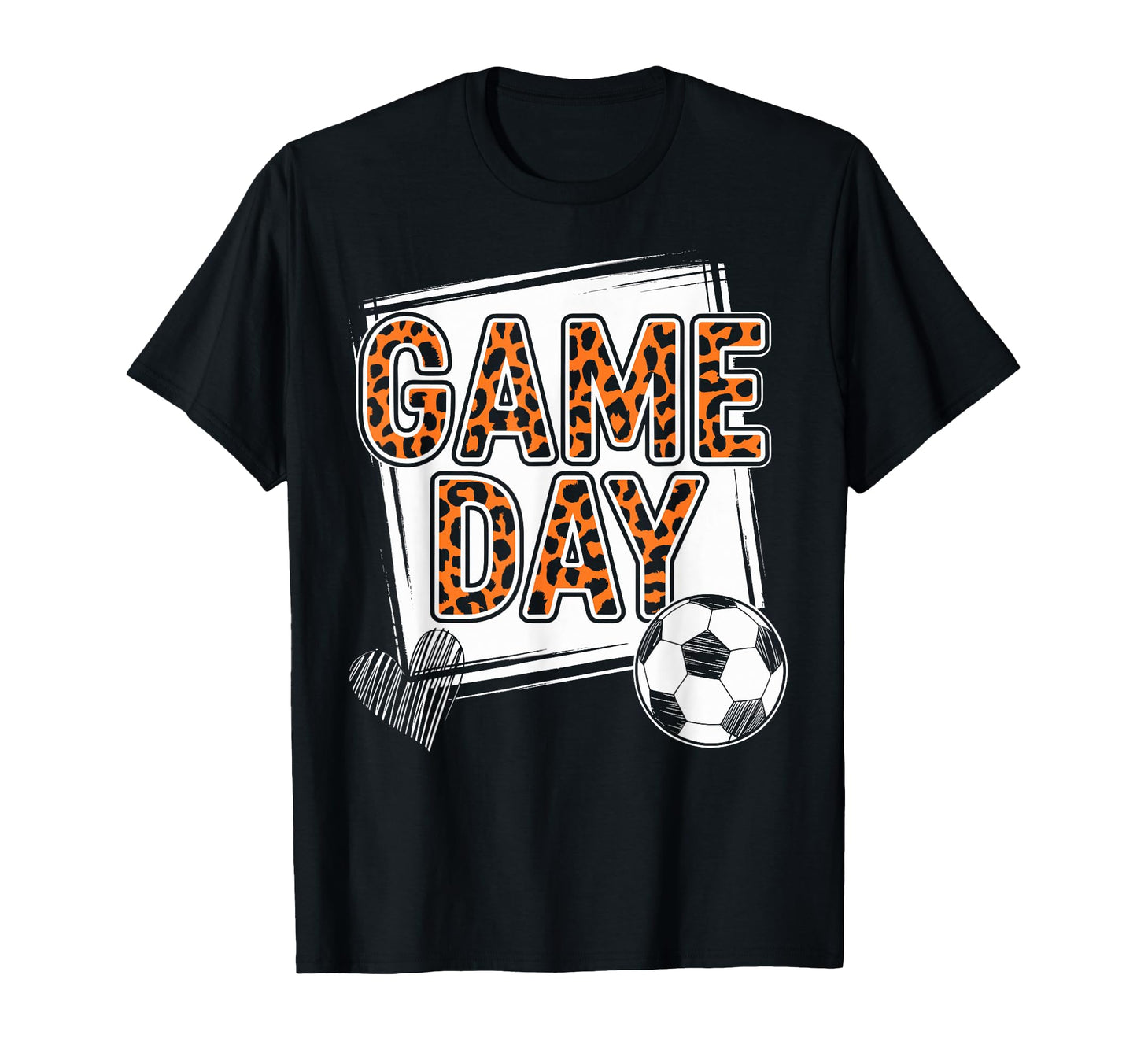 Game Day Soccer Player Fan Footbal T-Shirt - Custom Art Print for Adults - T-Shirt, Sweatshirt, Hoodie