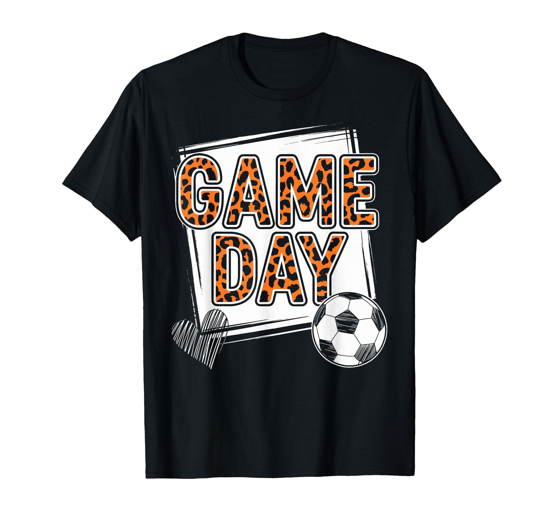 Game Day Soccer Player Fan Footbal T-Shirt - Custom Art Print for Adults - T-Shirt, Sweatshirt, Hoodie