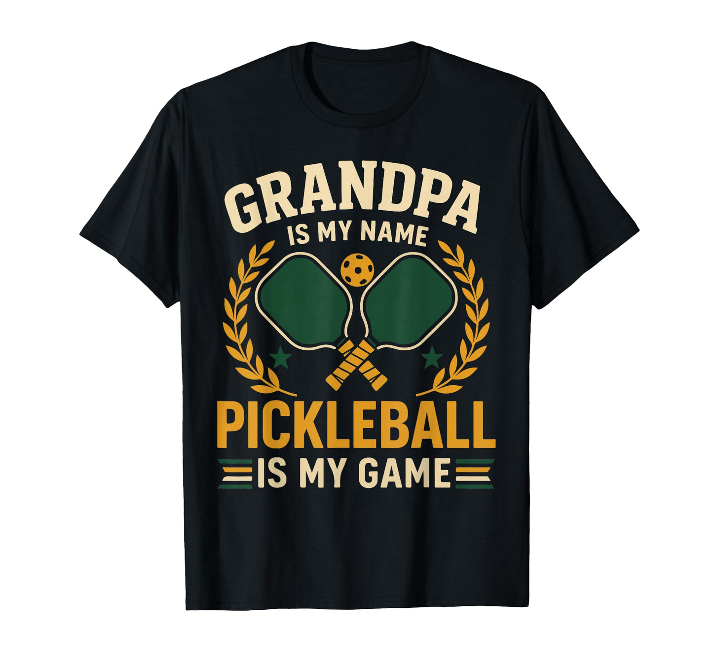 Funny Pickleball Grandpa Paddle Grandpa Is T-Shirt - Trendy Graphic Unisex - T-Shirt, Sweatshirt, Hoodie