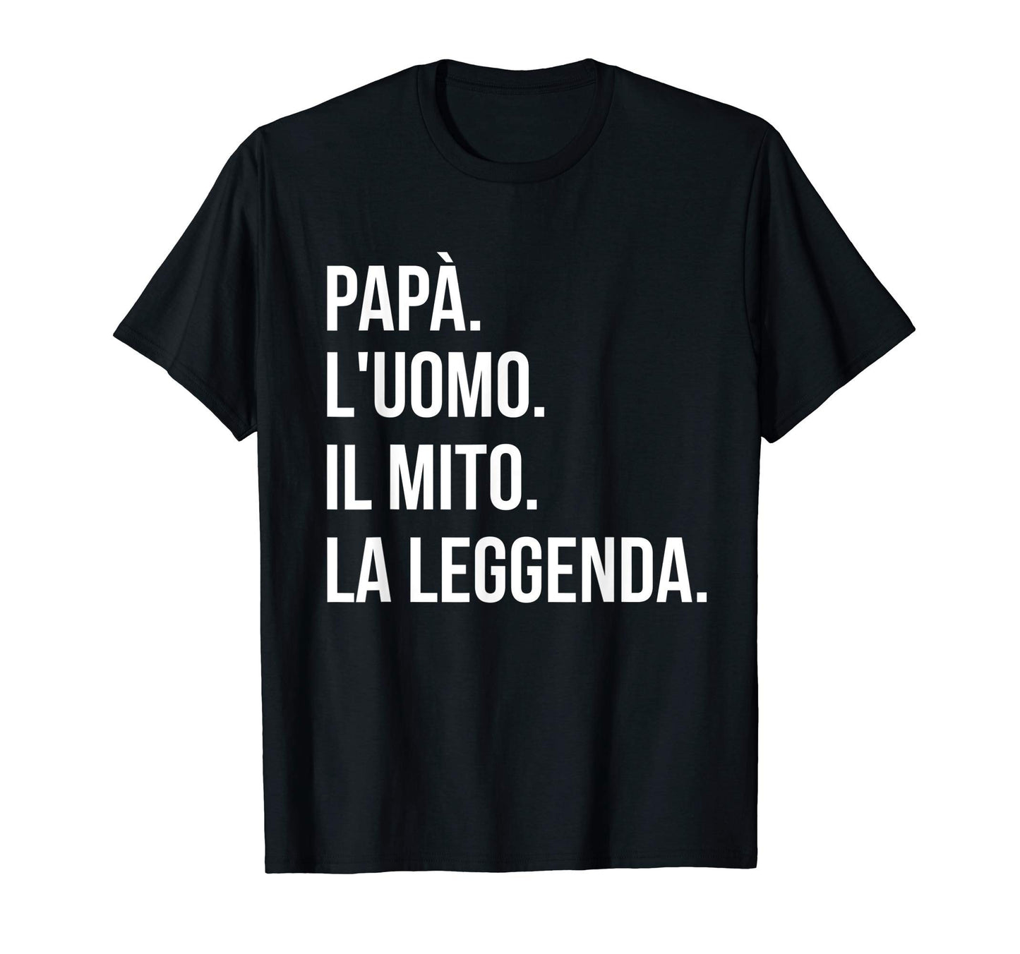 Mens Gifts Italian Dad Myth Legend T-Shirt - Aesthetic Graphic for Adults - T-Shirt, Sweatshirt, Hoodie