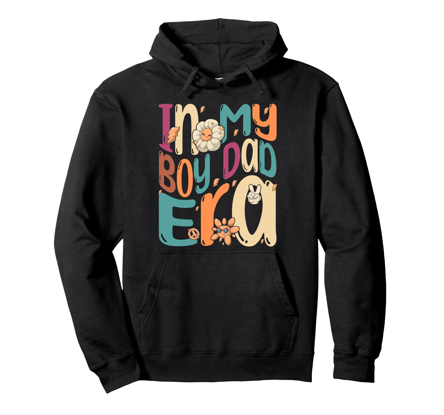My Dad Era Groovy Hoodie - Casual Everyday Wear Unisex - T-Shirt, Sweatshirt, Hoodie