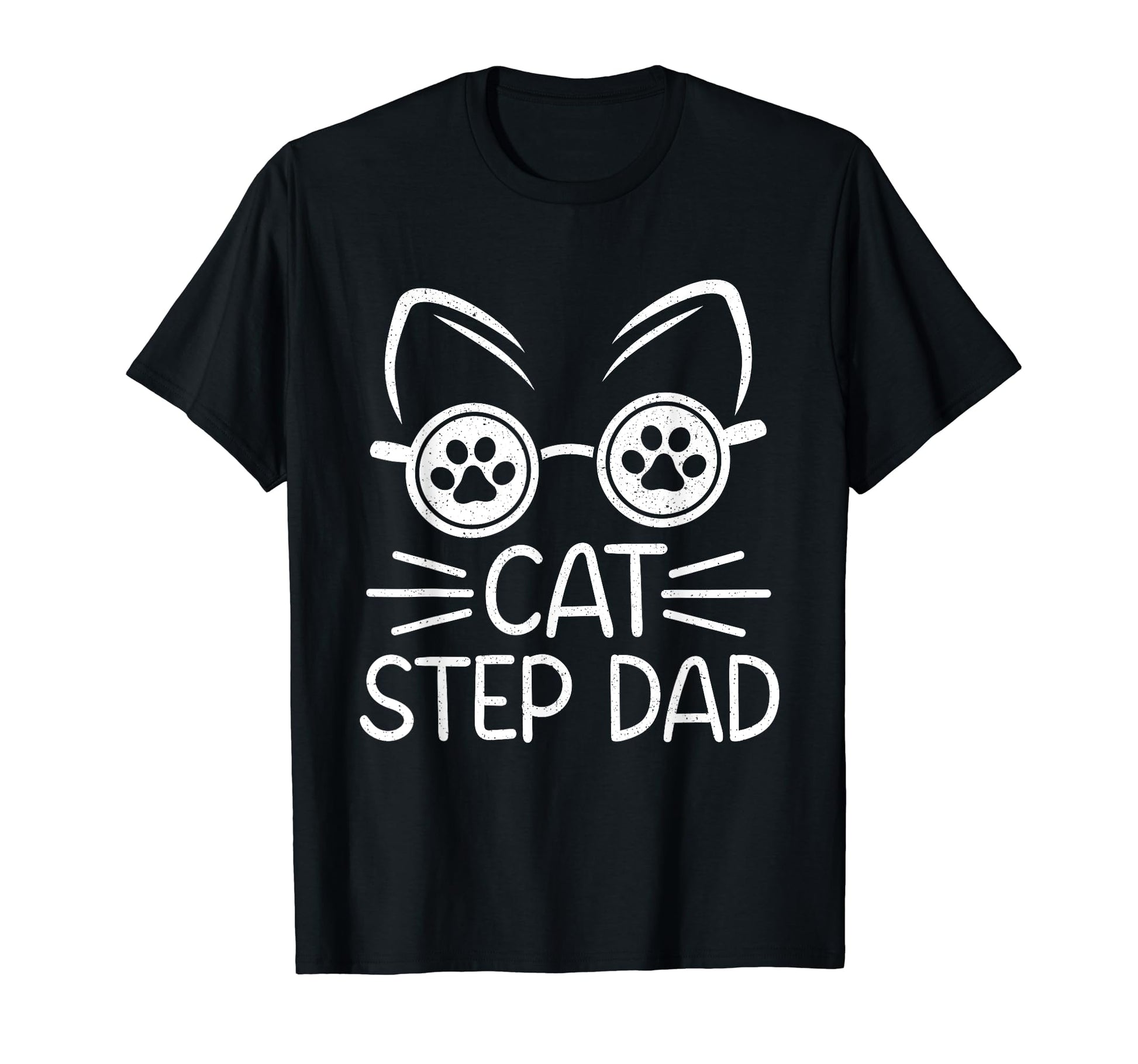 Cat Step Dad Gifts Fathers Day Cat T-Shirt - Aesthetic Graphic Unisex - T-Shirt, Sweatshirt, Hoodie
