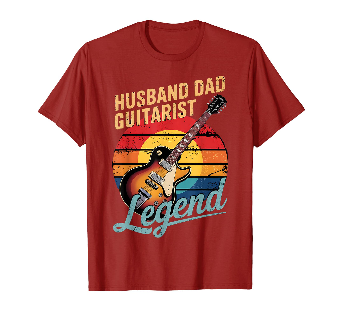 Guitar Dad Husband Fathers Day Guitarist T-Shirt - Unique Graphic Unisex - T-Shirt, Sweatshirt, Hoodie