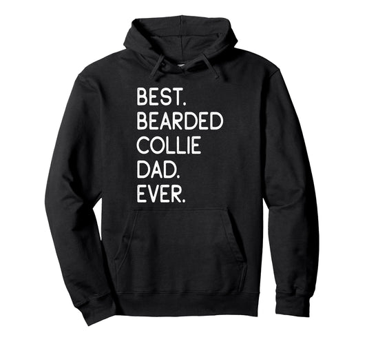 Bearded Collies Best Bearded Collie Hoodie - Minimalist Print Men Women - T-Shirt, Sweatshirt, Hoodie