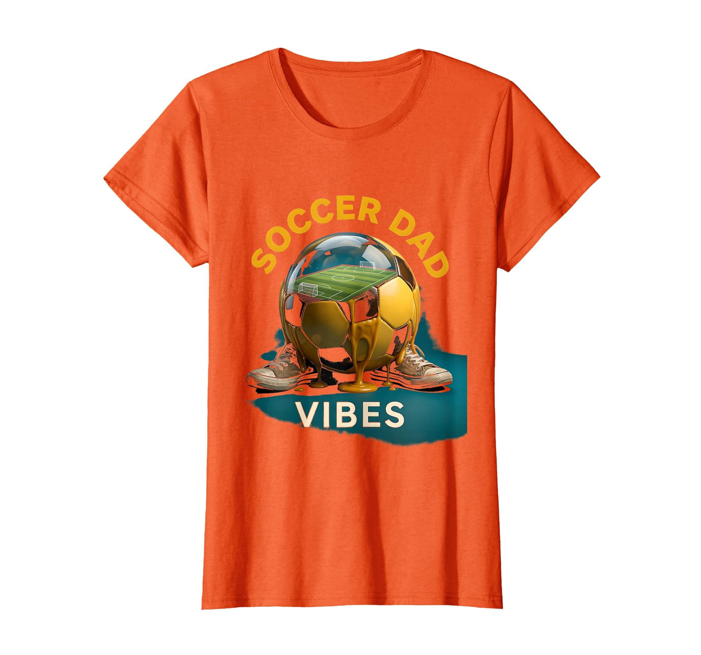 Soccer Dad Vibes Proud Football T-Shirt - Minimalist Print for Adults - T-Shirt, Sweatshirt, Hoodie