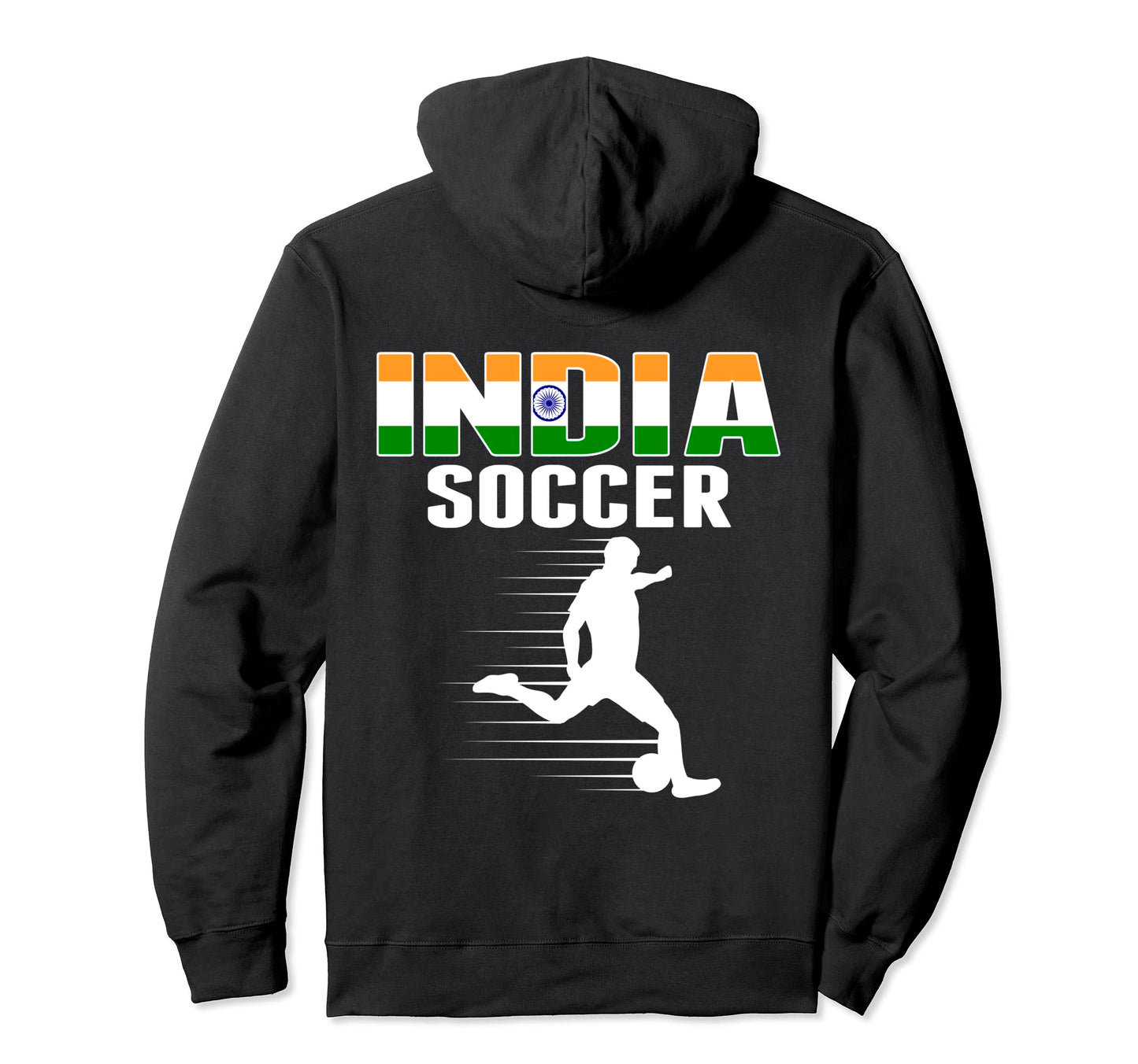 India Soccer Lovers Jersey Proud Indian Hoodie - Streetwear Style Unisex - T-Shirt, Sweatshirt, Hoodie